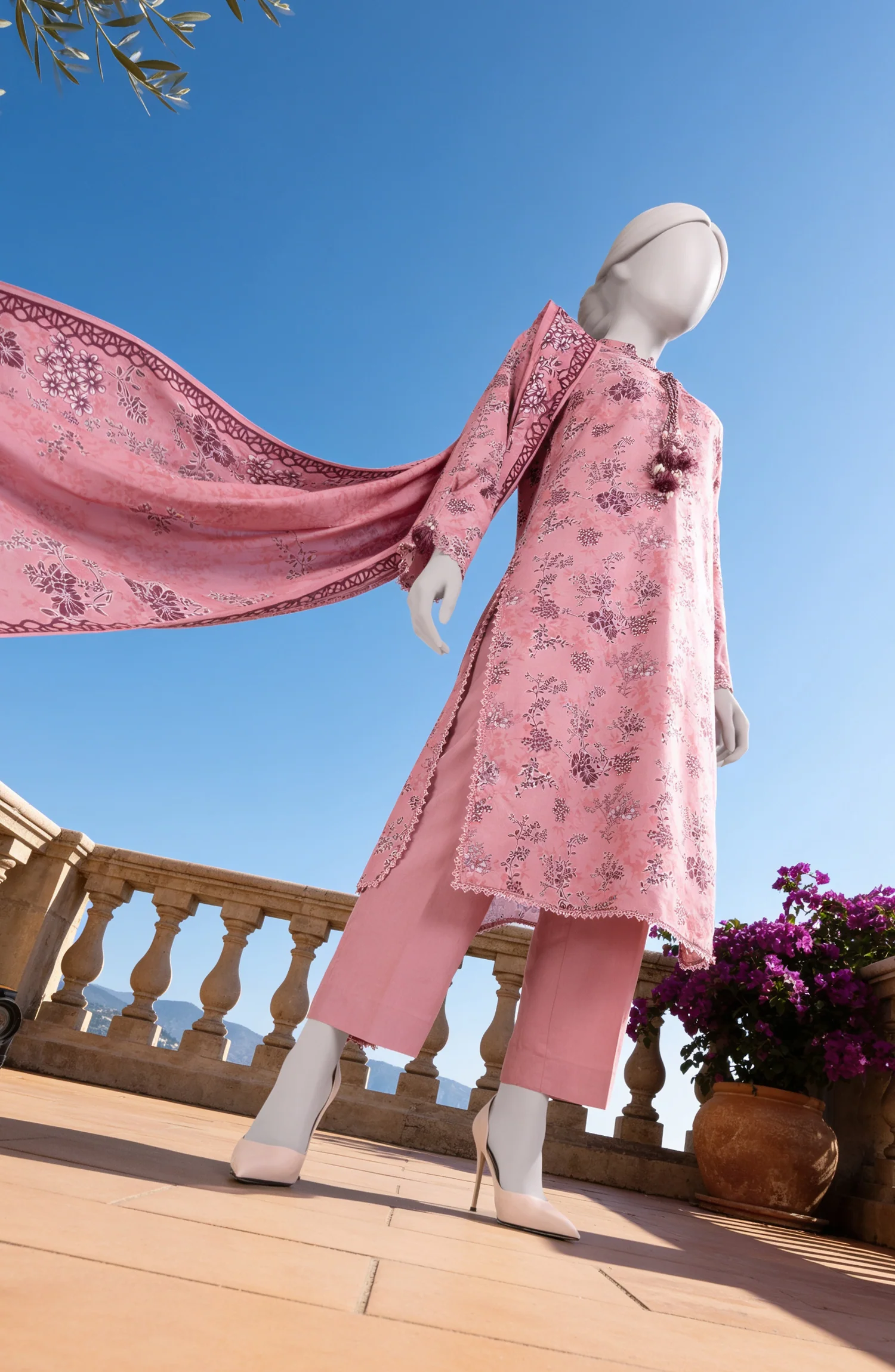 PRINTED LAWN 3PCS UNSTITCHED - Image 3
