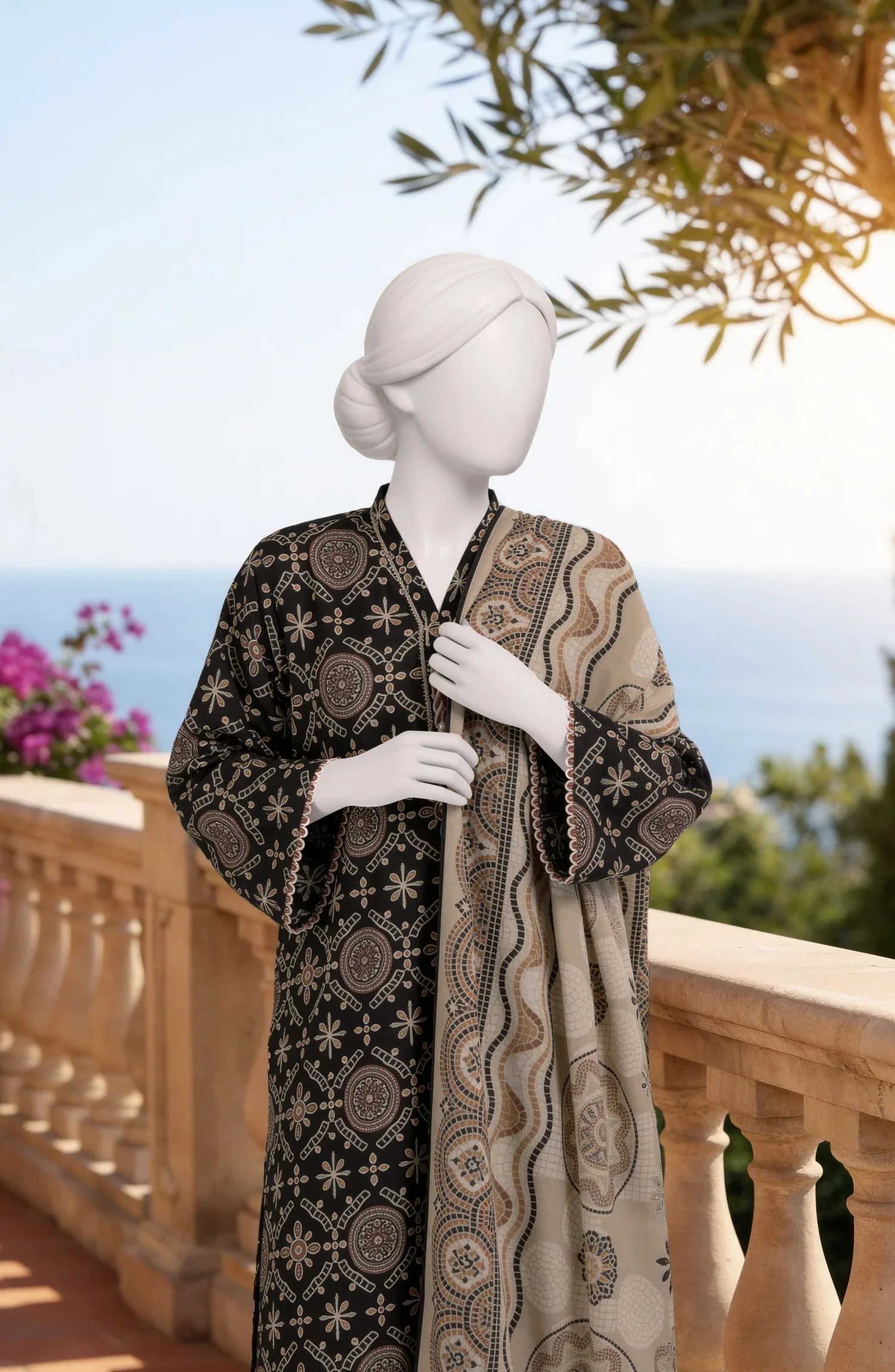 PRINTED LAWN 3PCS UNSTITCHED