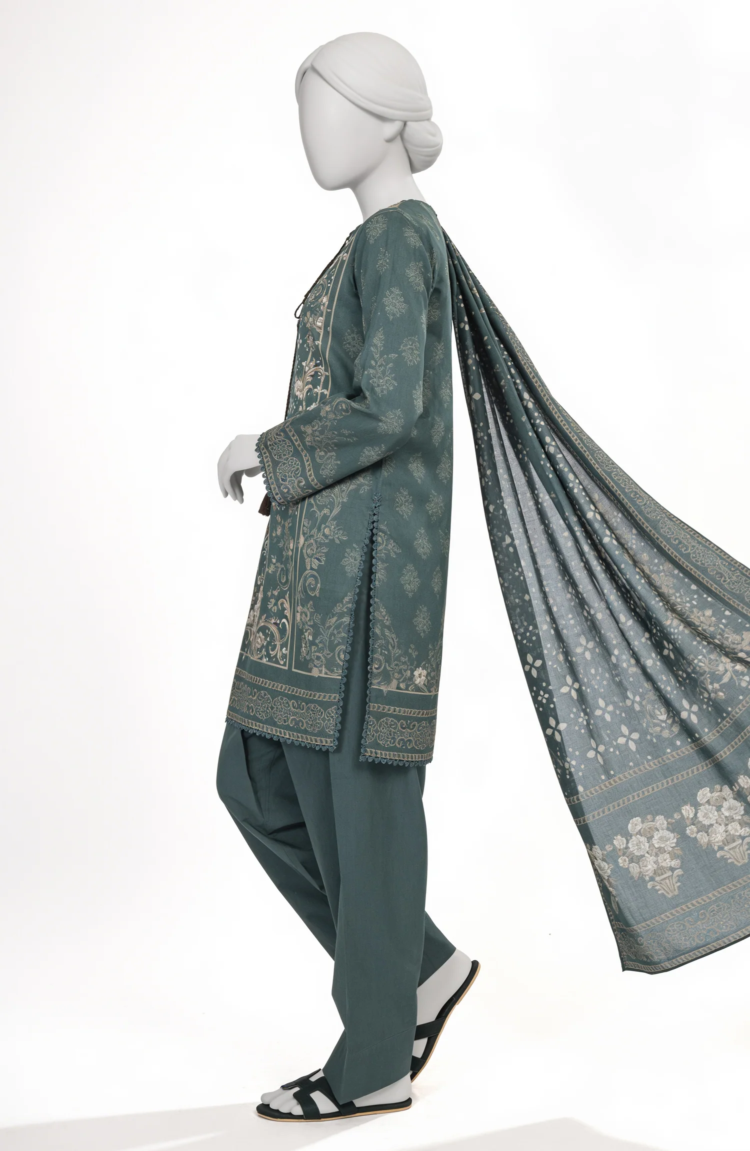 PRINTED LAWN 3PCS UNSTITCHED - Image 5