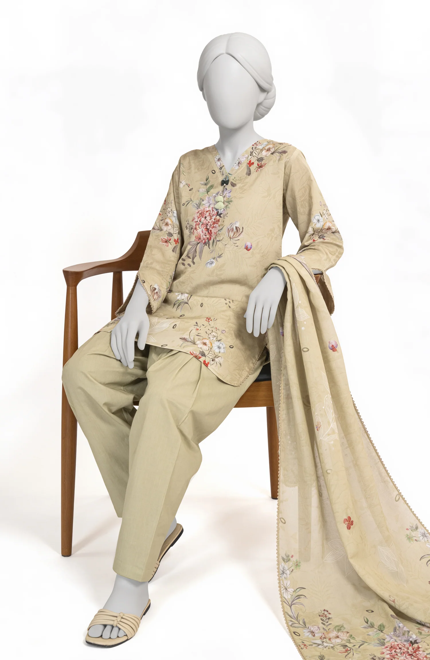 PRINTED LAWN 3PCS UNSTITCHED - Image 5