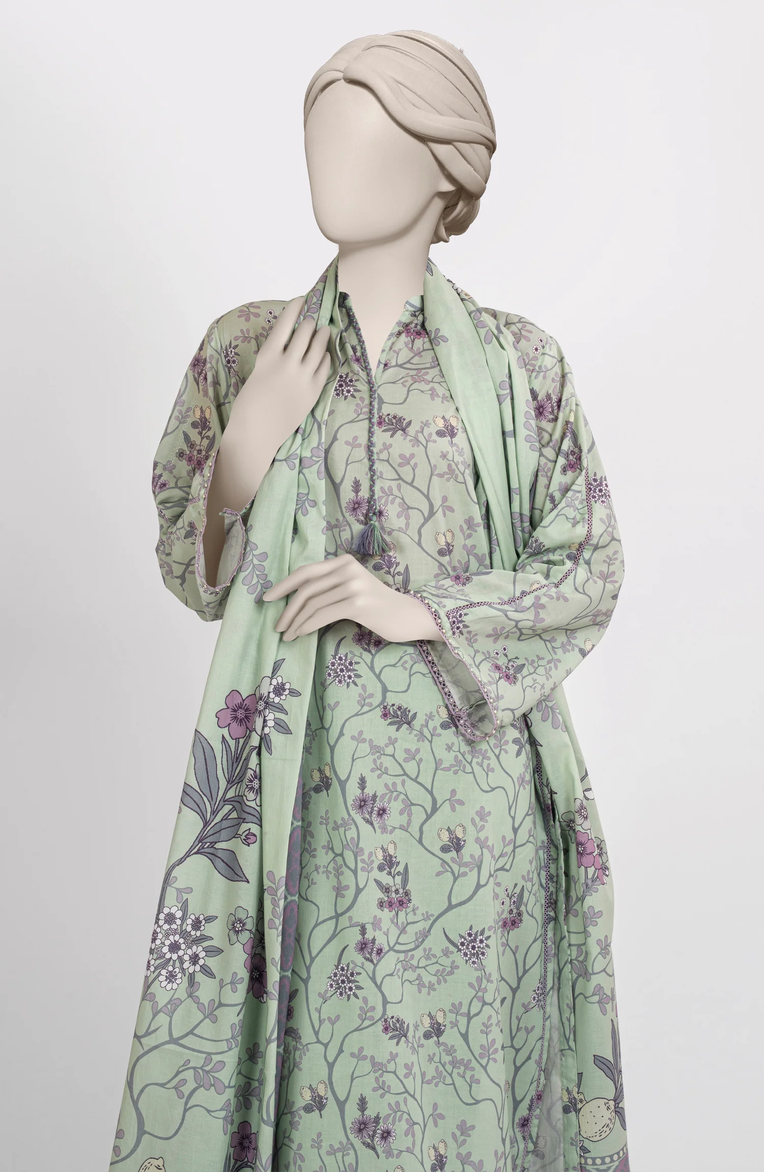 PRINTED LAWN 3PCS UNSTITCHED - Image 3