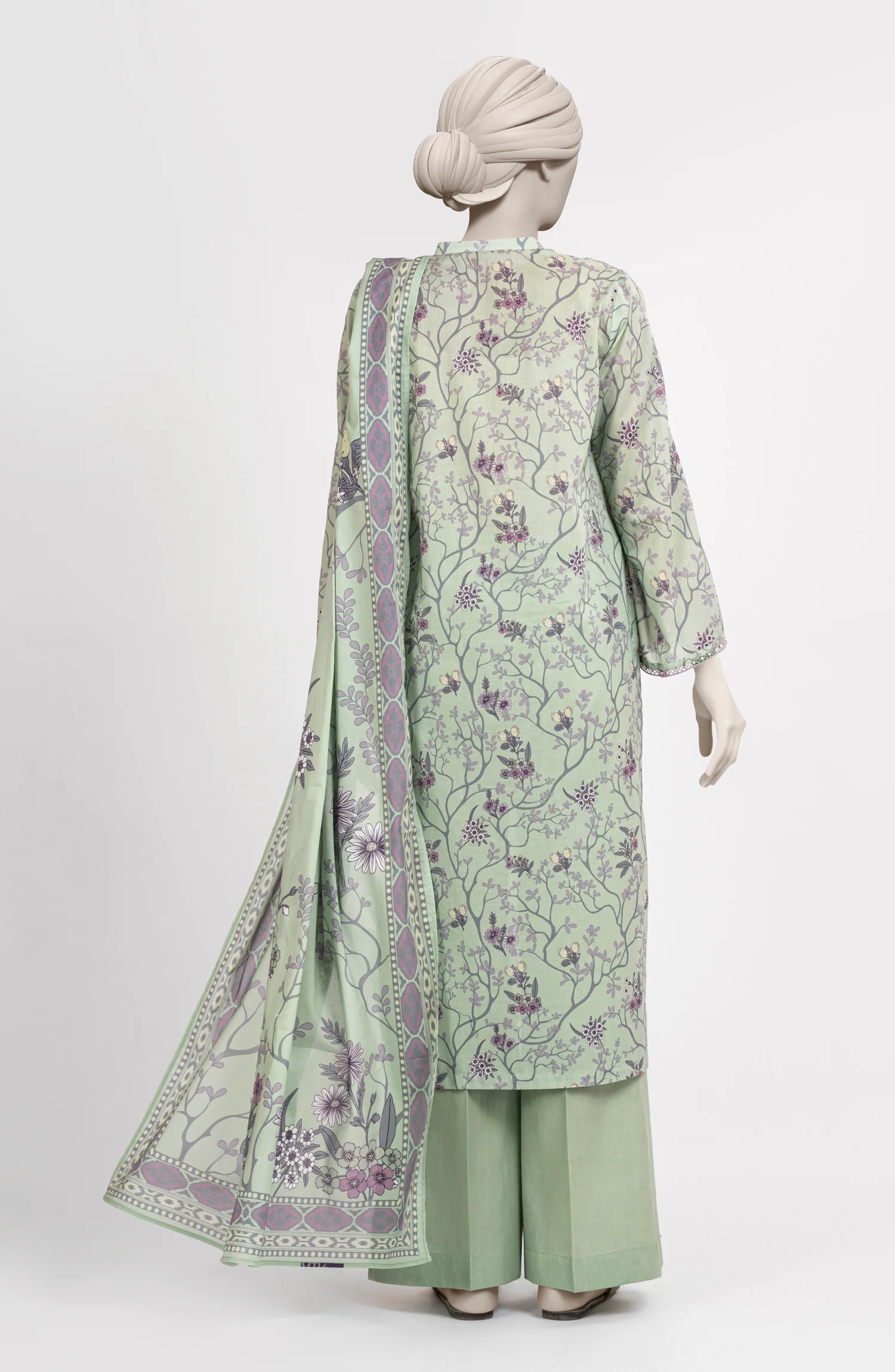 PRINTED LAWN 3PCS UNSTITCHED - Image 4