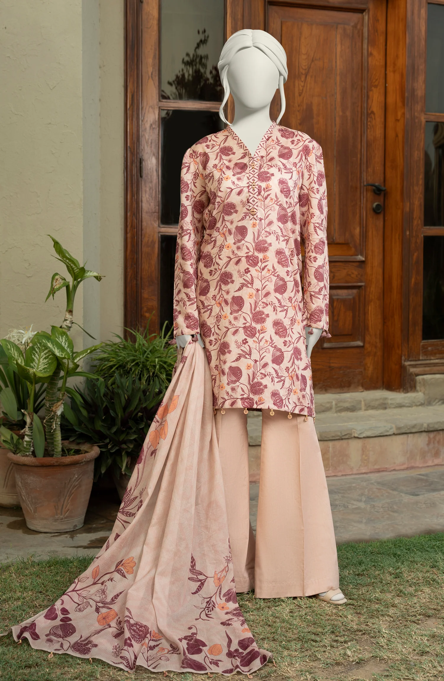 PRINTED LAWN 3PCS UNSTITCHED - Image 4