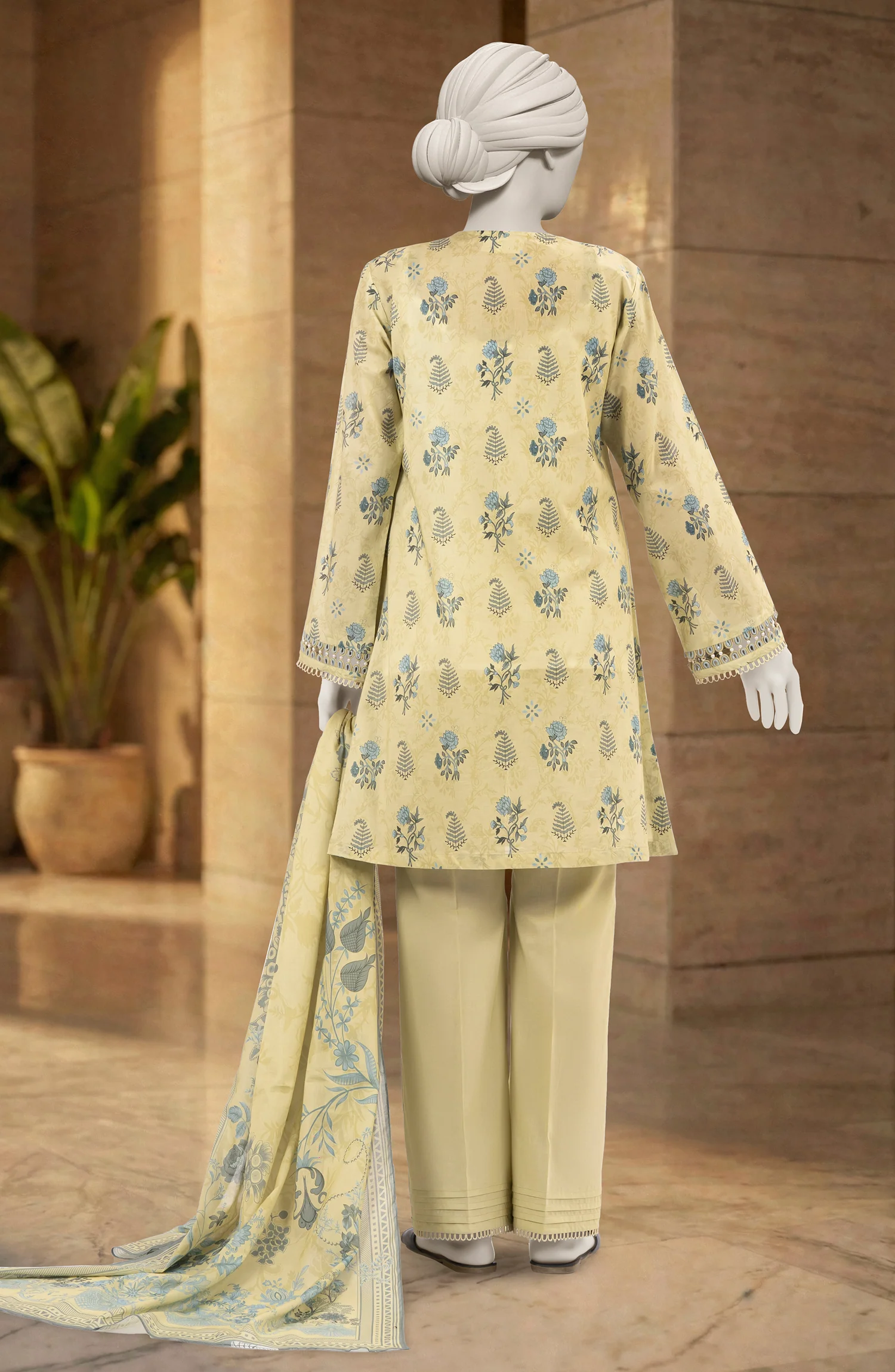 PRINTED LAWN 3PCS UNSTITCHED - Image 3
