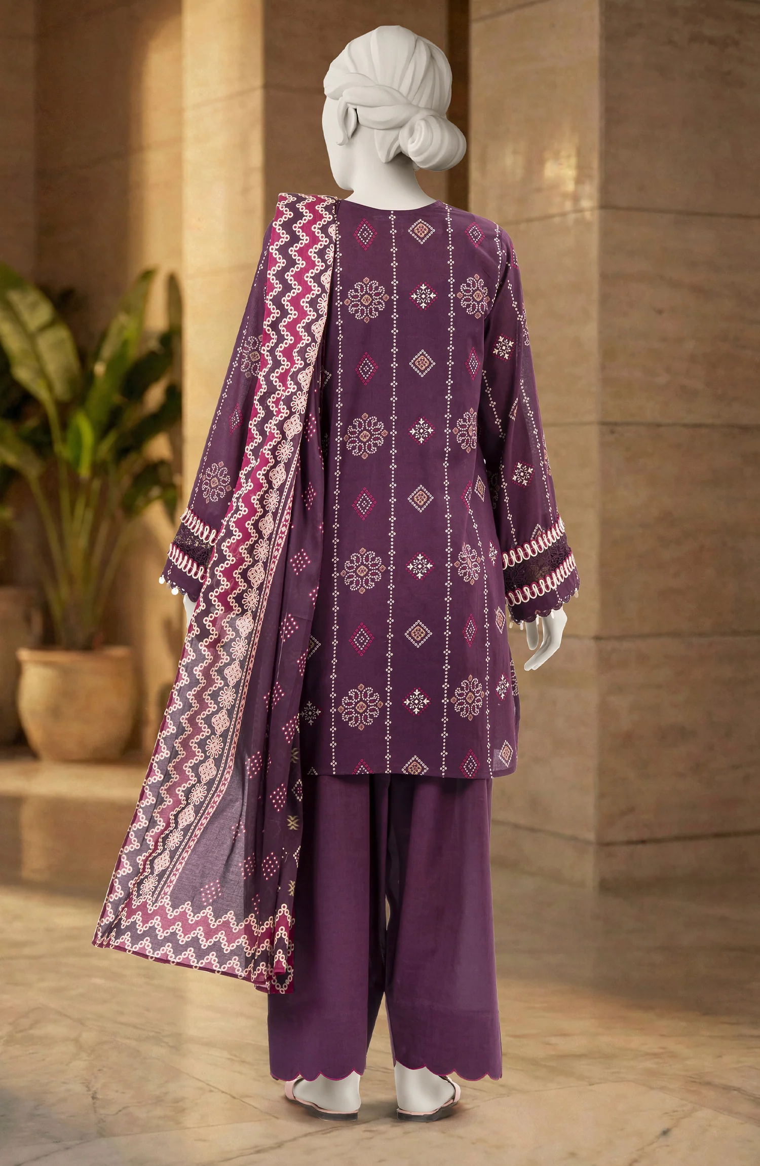 PRINTED LAWN 3PCS UNSTITCHED - Image 4