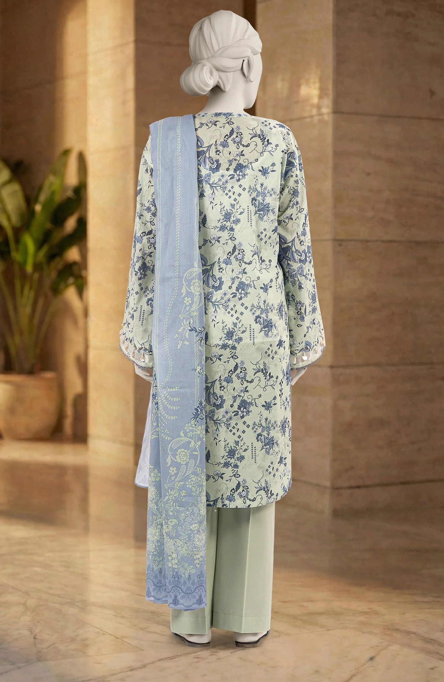 PRINTED LAWN 3PCS UNSTITCHED - Image 3