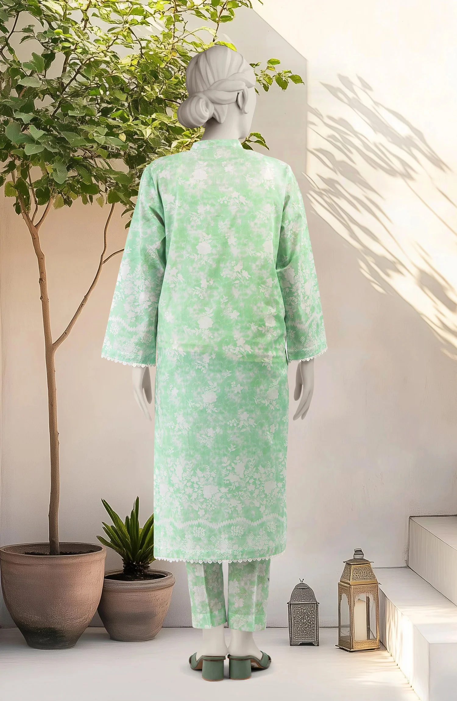 PRINTED LAWN STITCHED 2 PIECE - Image 4