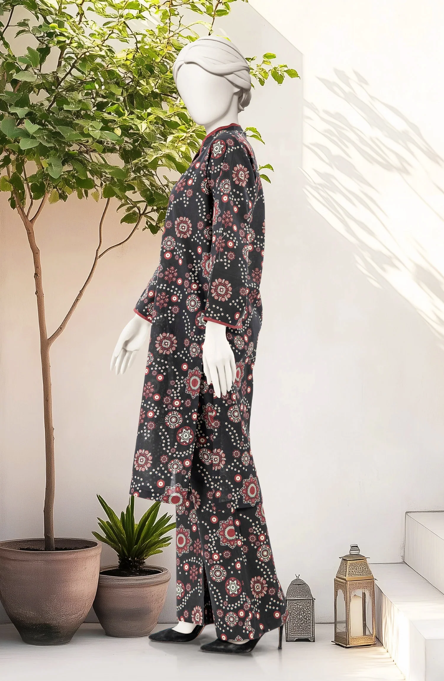 PRINTED LAWN STITCHED 2 PIECE - Image 4
