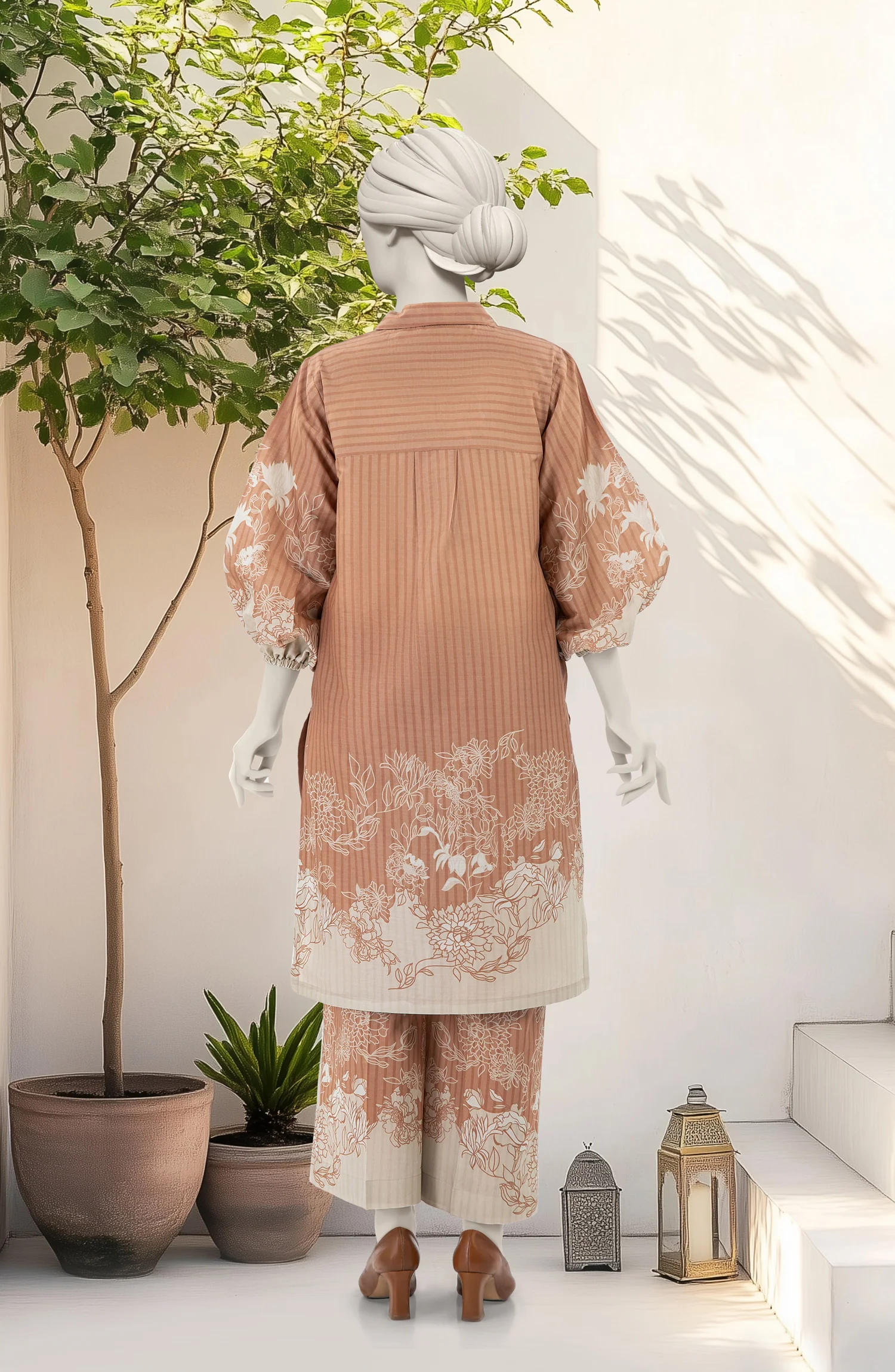 PRINTED LAWN STITCHED 2 PIECE - Image 5