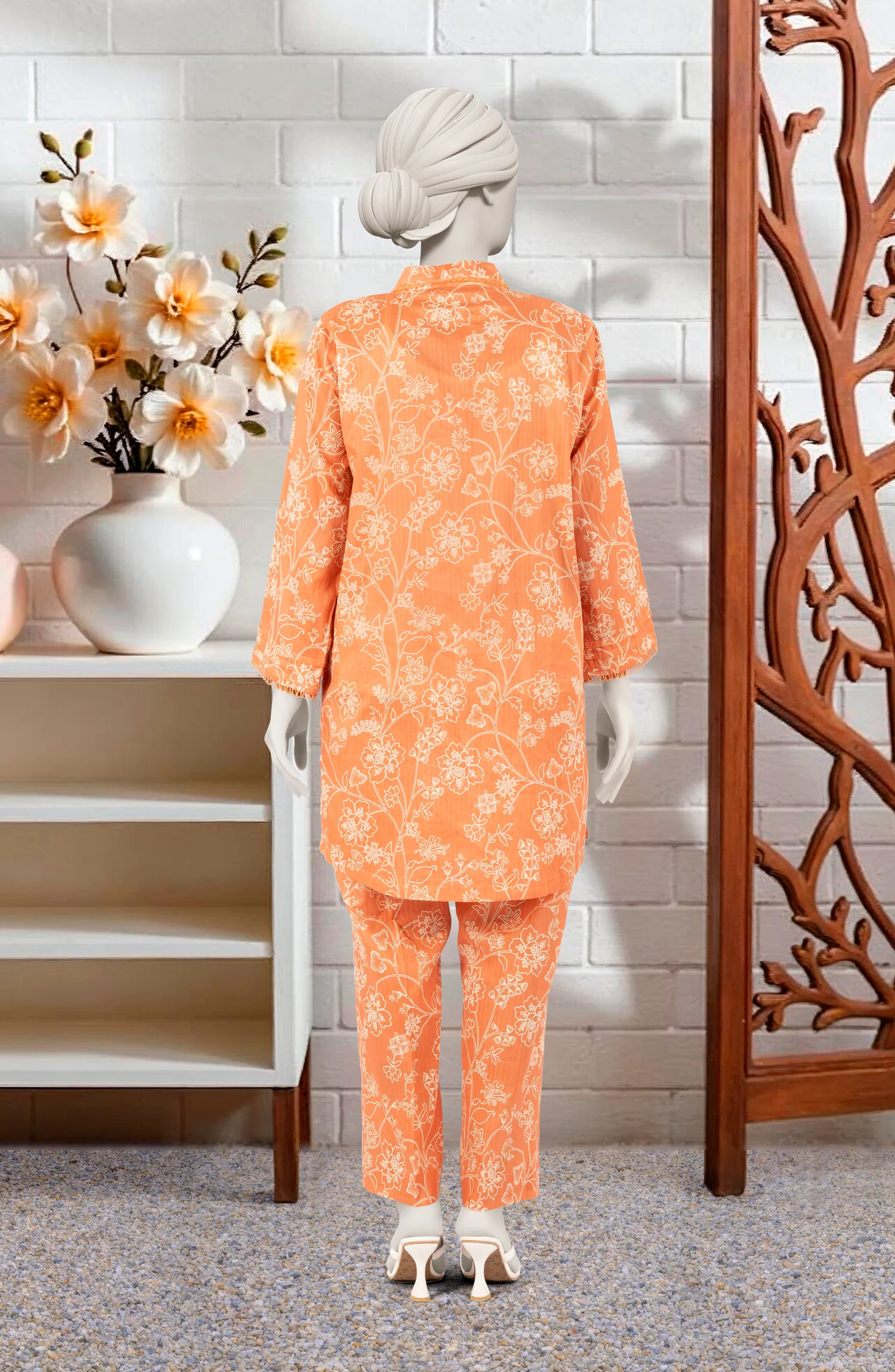 PRINTED LAWN STITCHED 2 PIECE - Image 3