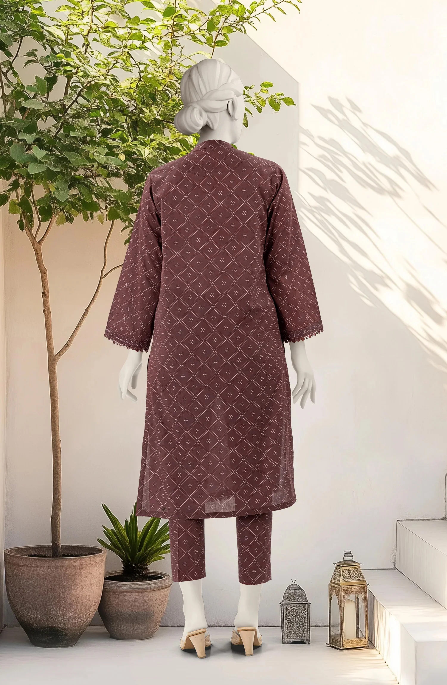 PRINTED LAWN STITCHED 2 PIECE - Image 5