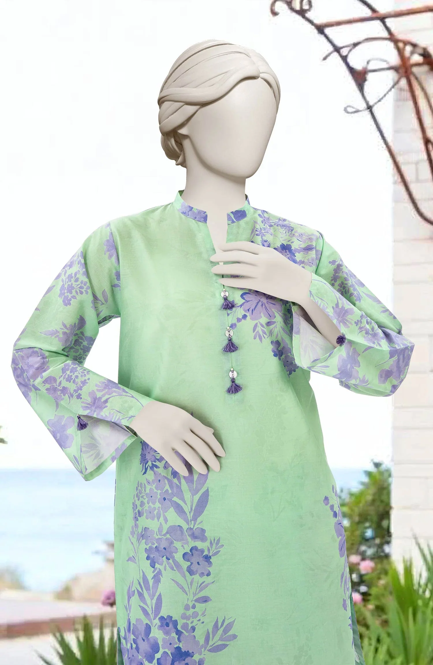 PRINTED LAWN STITCHED 2 PIECE - Image 2