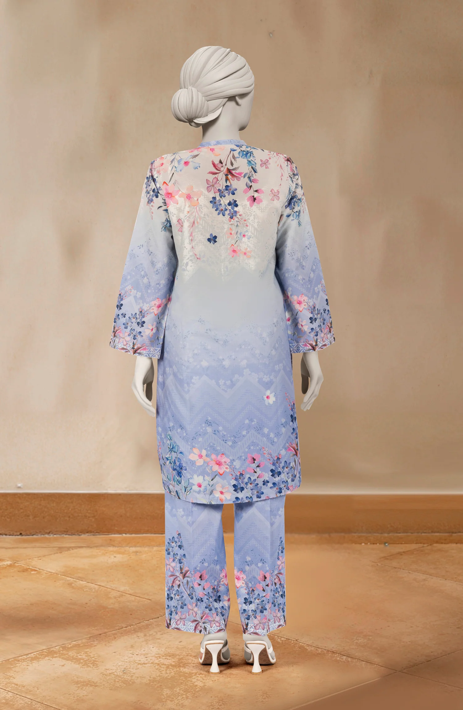 PRINTED LAWN STITCHED 2 PIECE - Image 4