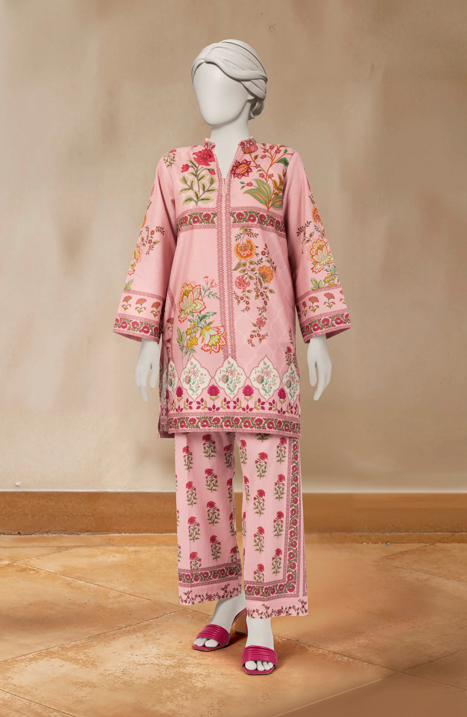 PRINTED LAWN STITCHED 2 PIECE