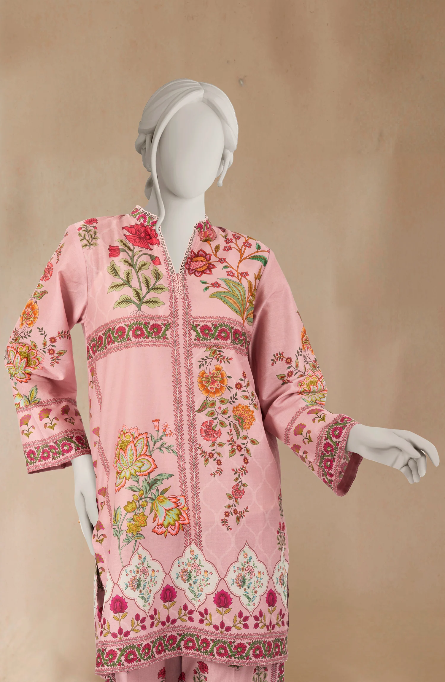 PRINTED LAWN STITCHED 2 PIECE - Image 2