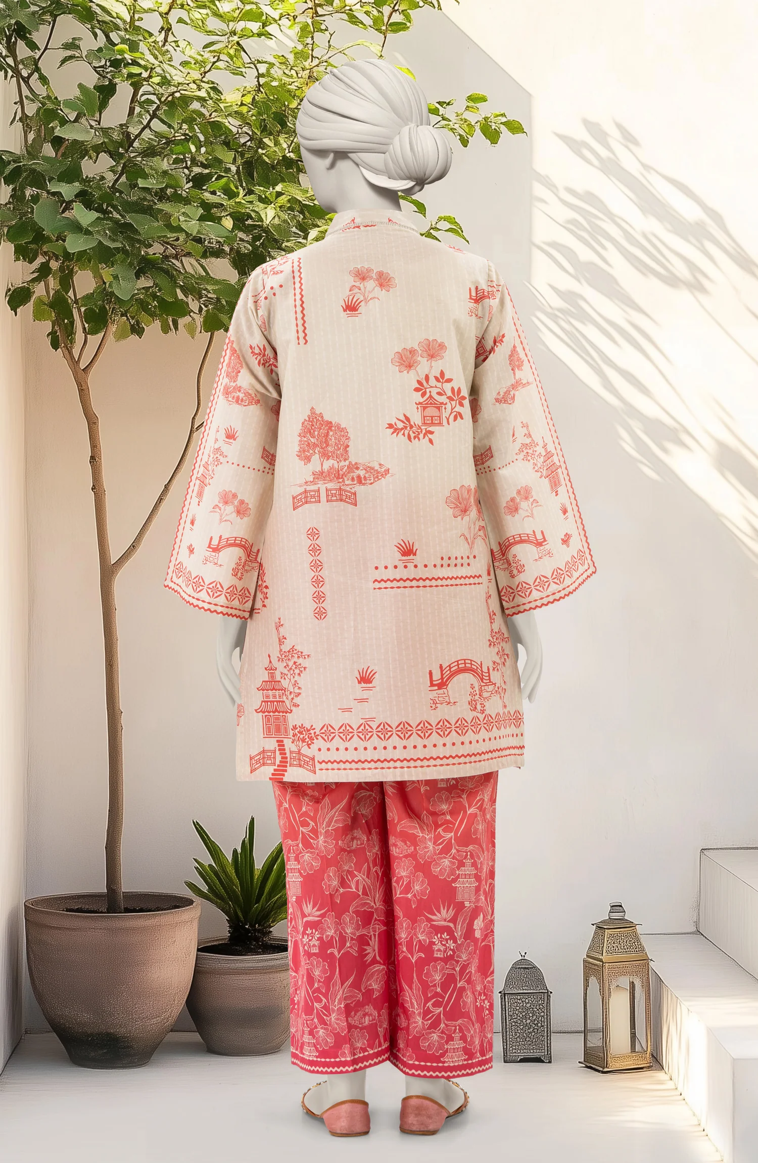 PRINTED LAWN STITCHED 2 PIECE - Image 3