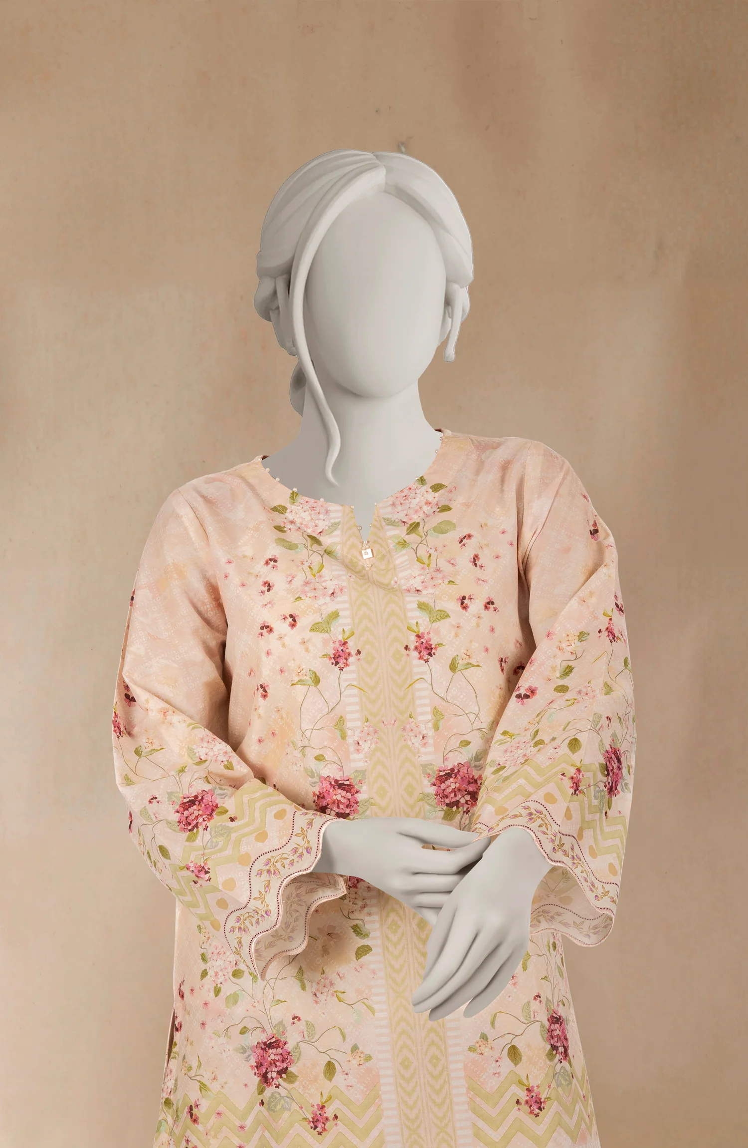 PRINTED LAWN STITCHED 2 PIECE - Image 2