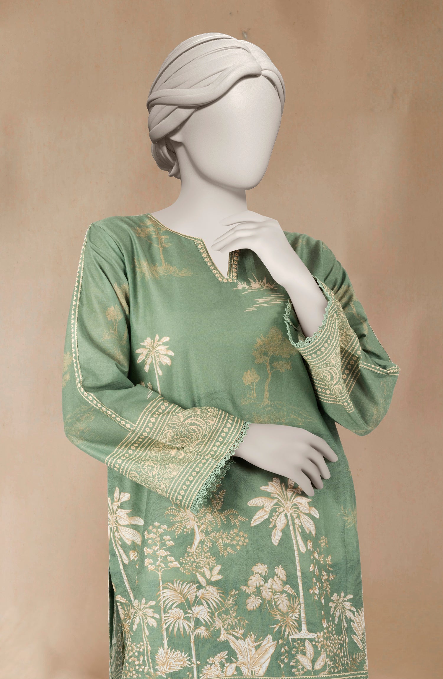 PRINTED LAWN STITCHED 2 PIECE - Image 2