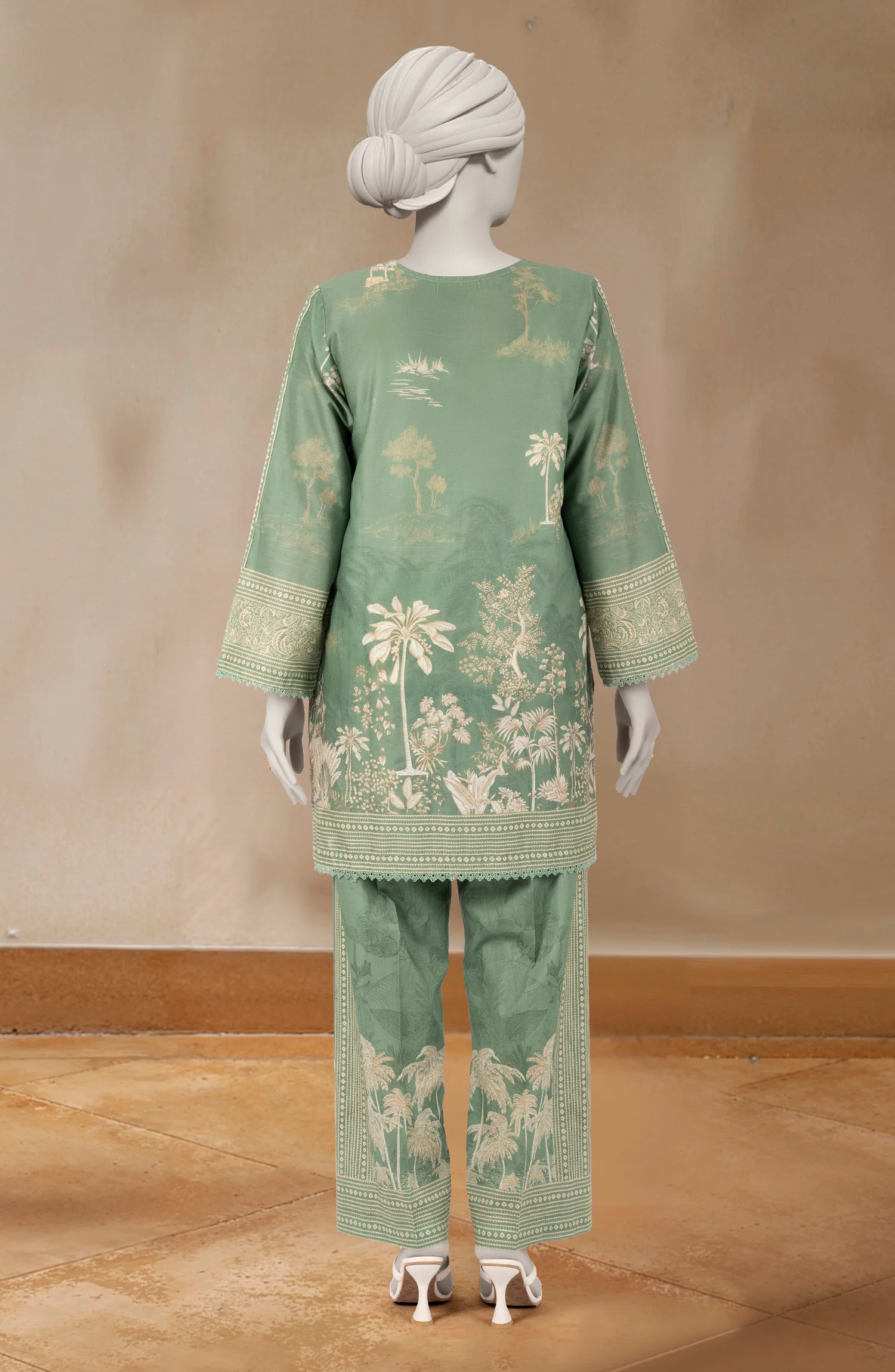 PRINTED LAWN STITCHED 2 PIECE - Image 3