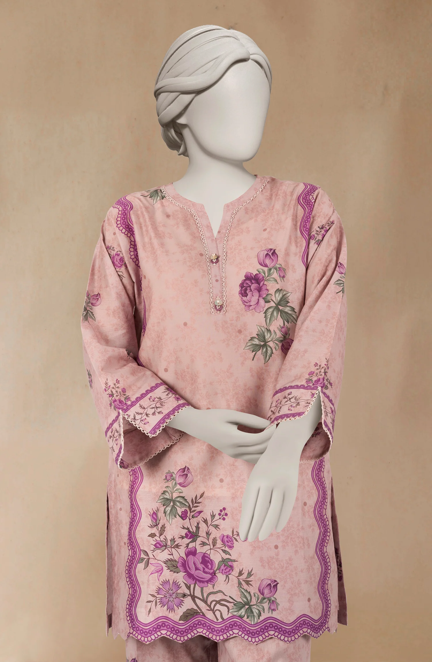 PRINTED LAWN STITCHED 2 PIECE - Image 2