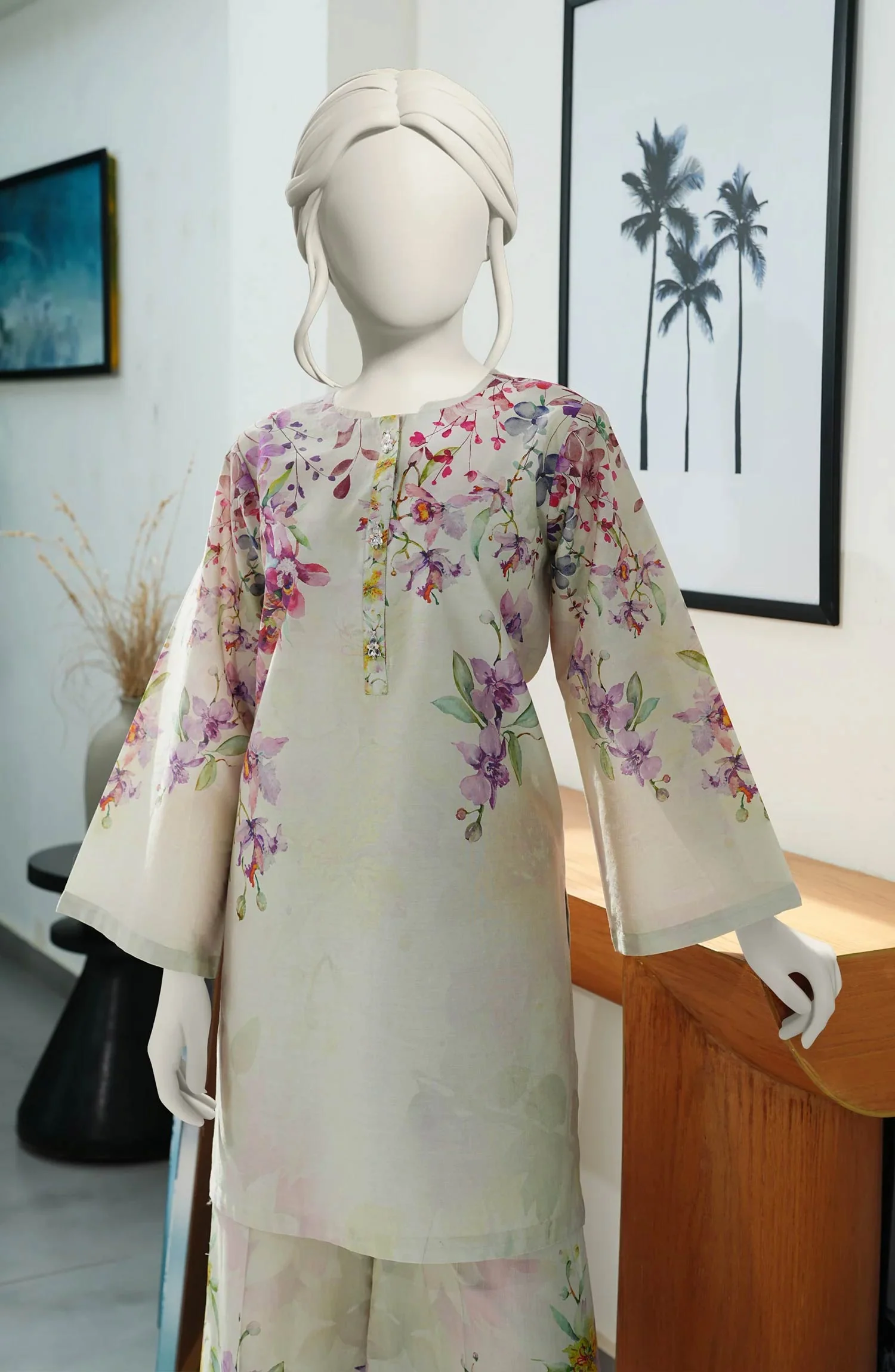 PRINTED LAWN STITCHED 2 PIECE - Image 2