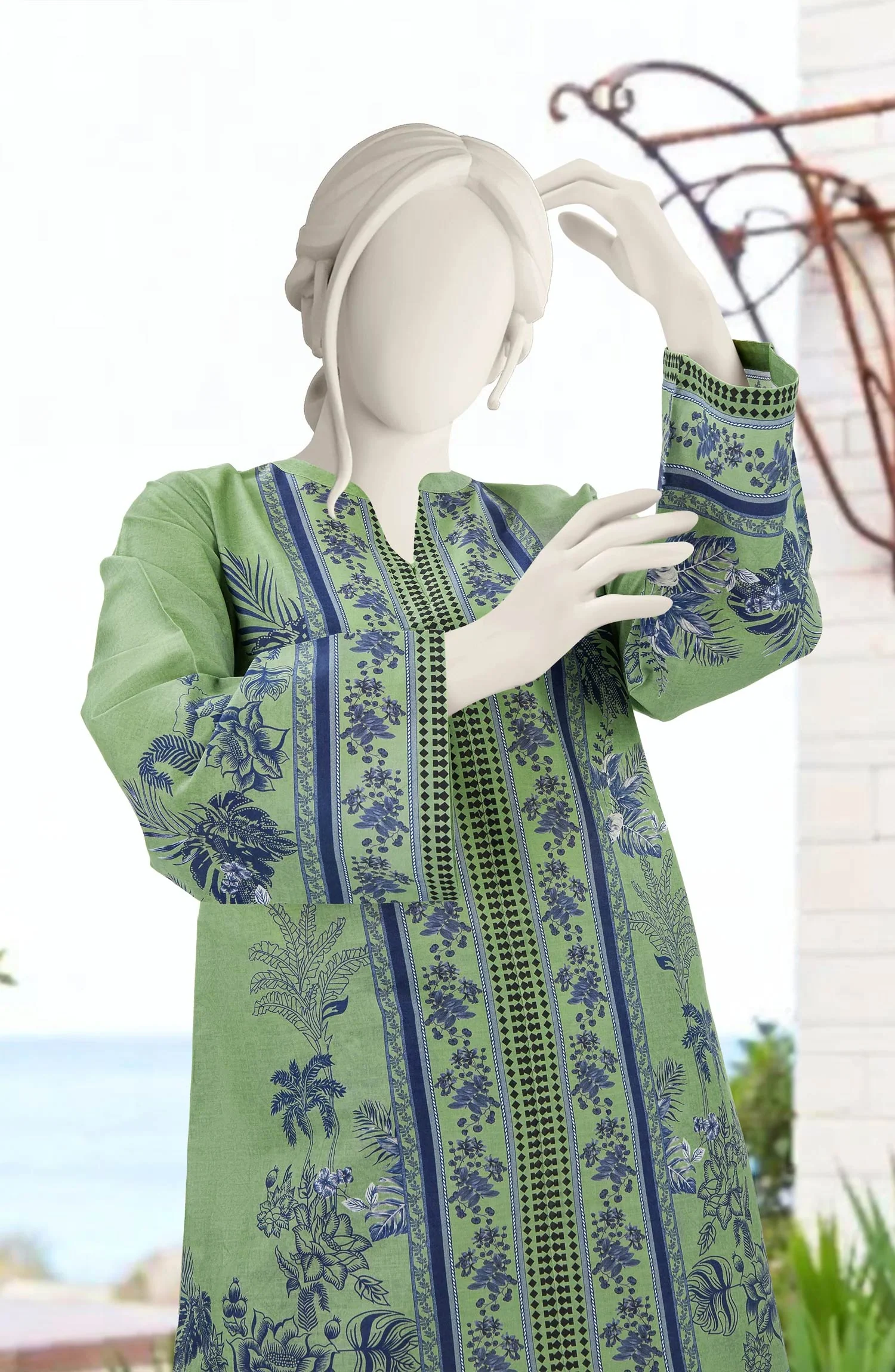 PRINTED LAWN STITCHED 2 PIECE - Image 2