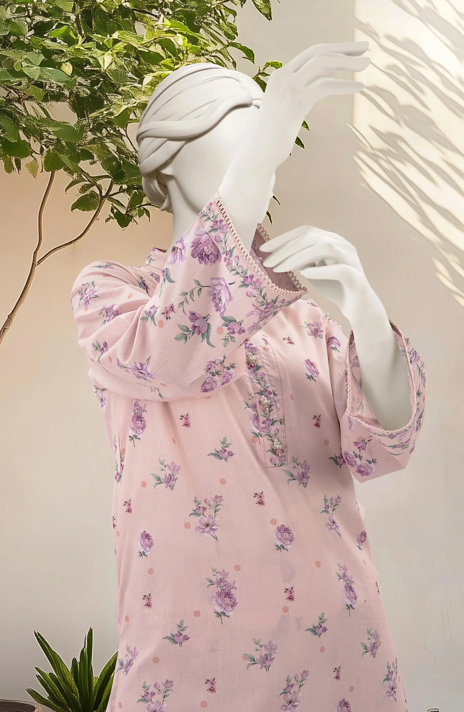 PRINTED LAWN STITCHED 2 PIECE - Image 2