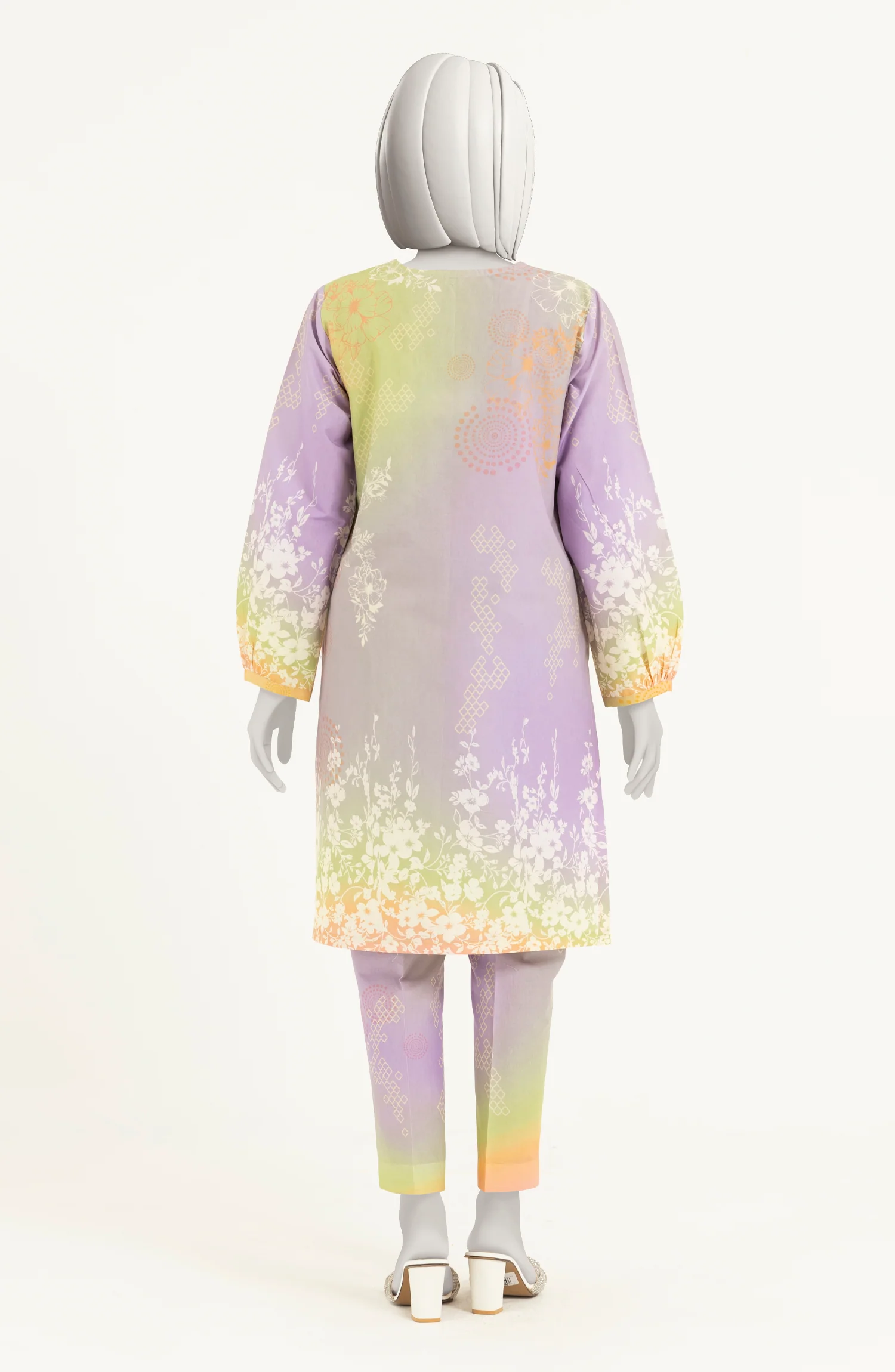 PRINTED LAWN STITCHED 2 PIECE - Image 5