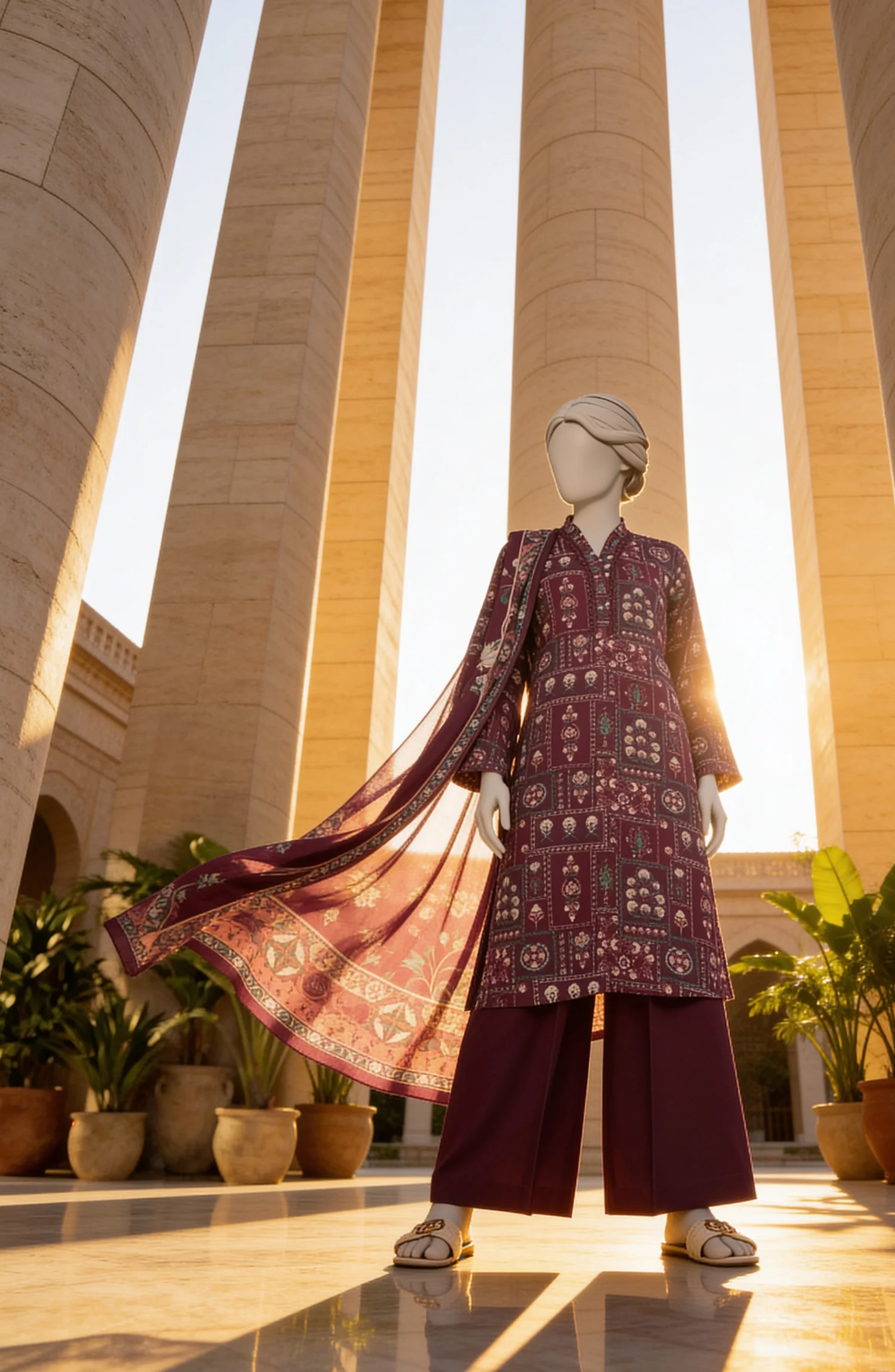 PRINTED LAWN STITCHED 2 PIECE - Image 5