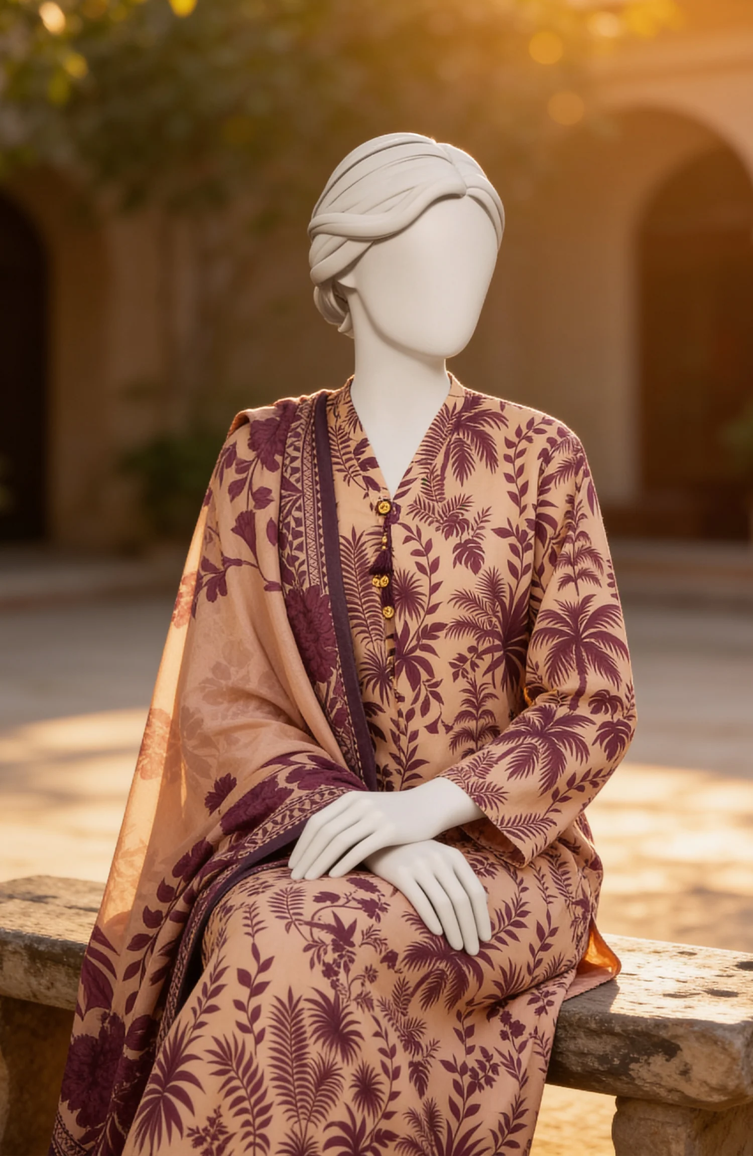 PRINTED LAWN STITCHED 2 PIECE - Image 2