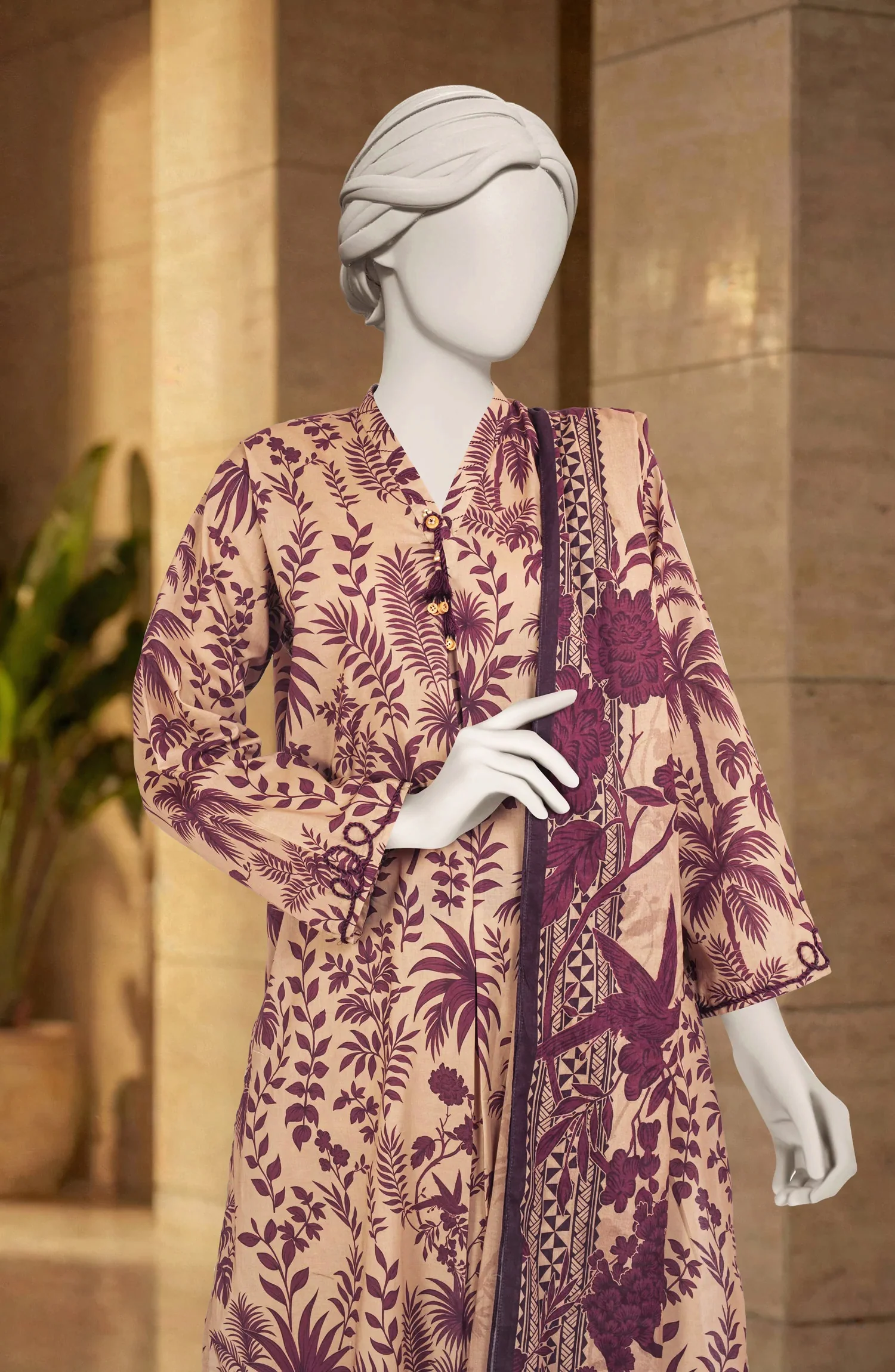 PRINTED LAWN STITCHED 3 PIECE - Image 2