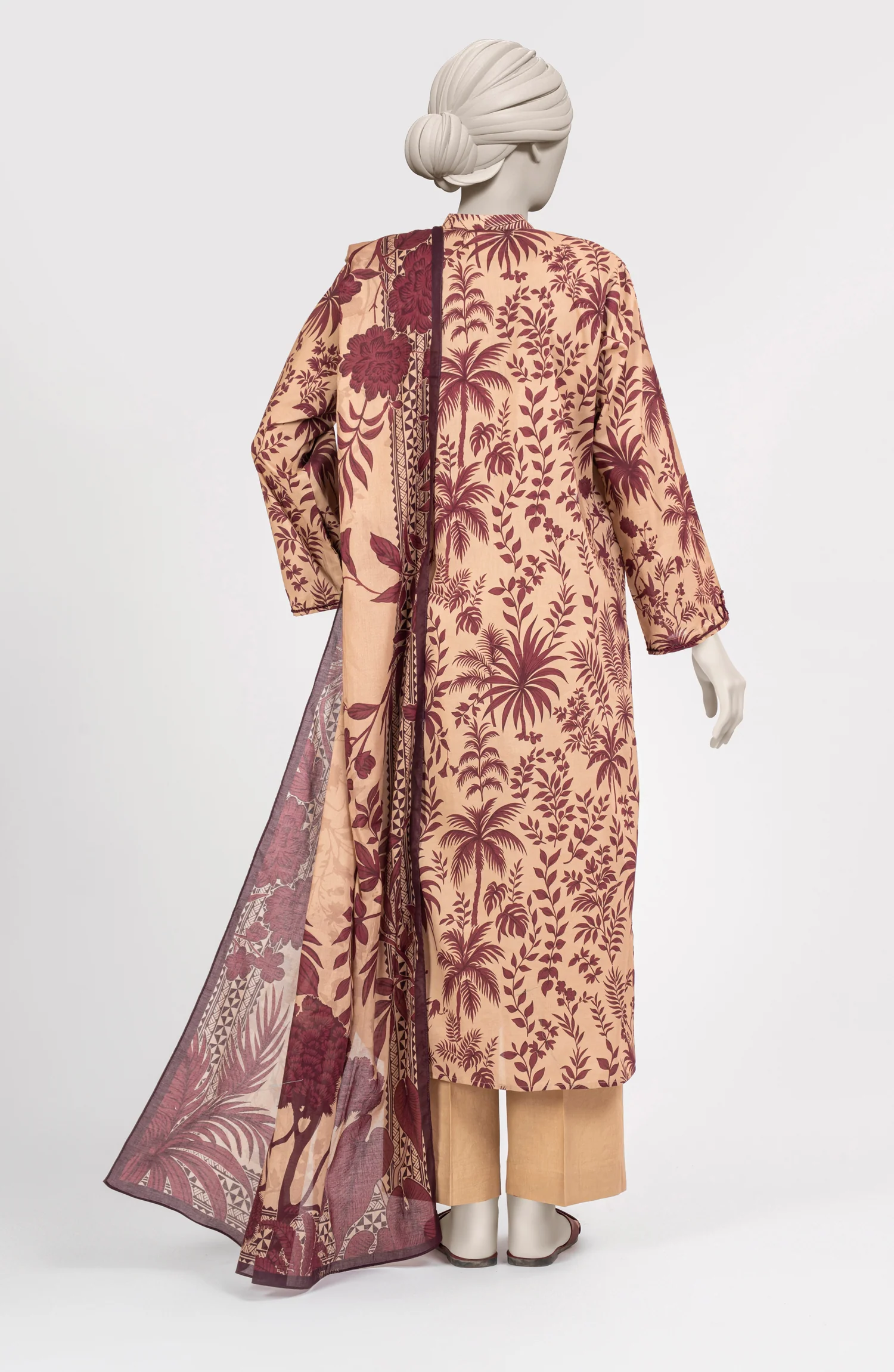 PRINTED LAWN STITCHED 3 PIECE - Image 5