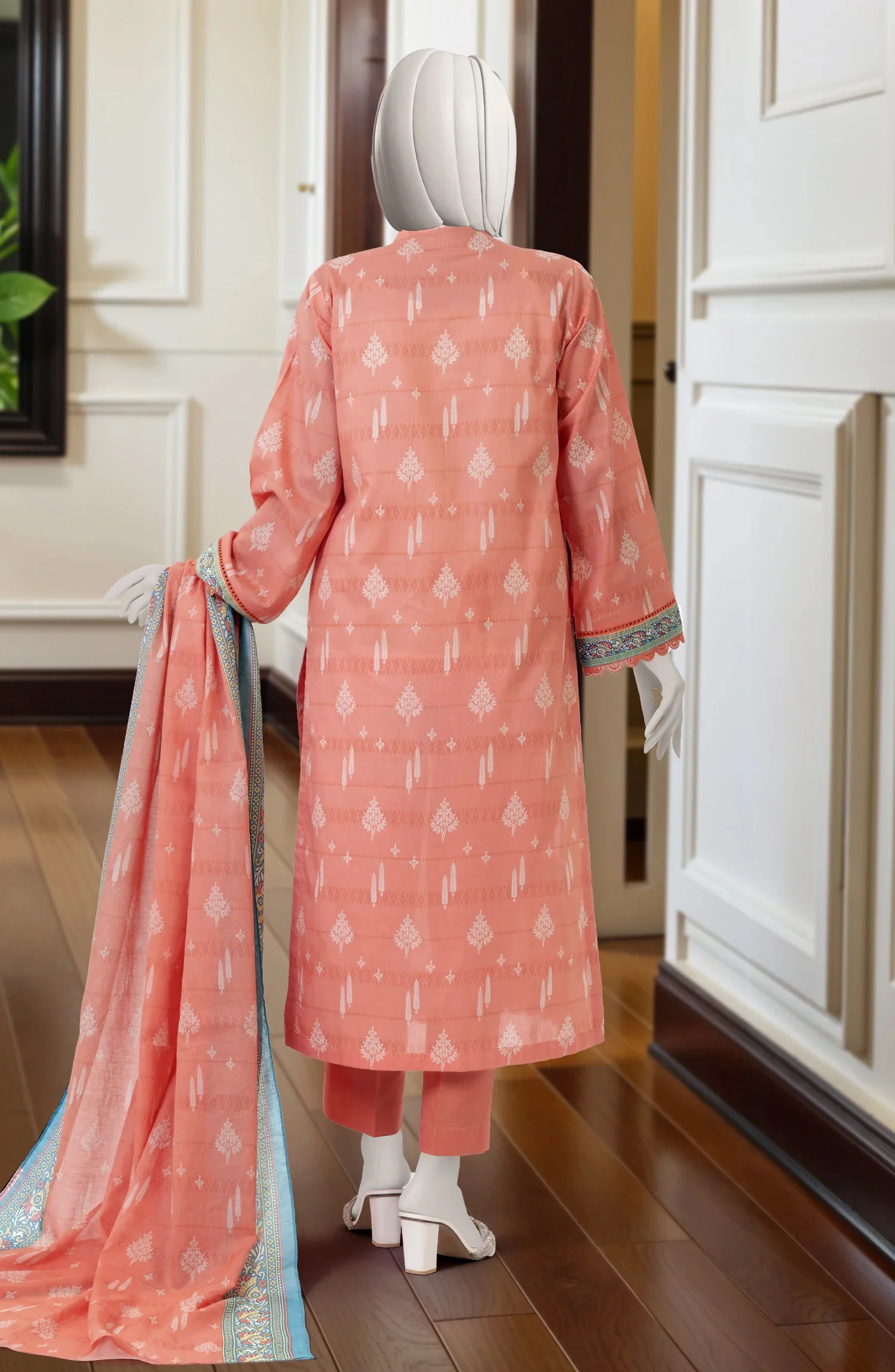 PRINTED LAWN STITCHED 3 PIECE - Image 2