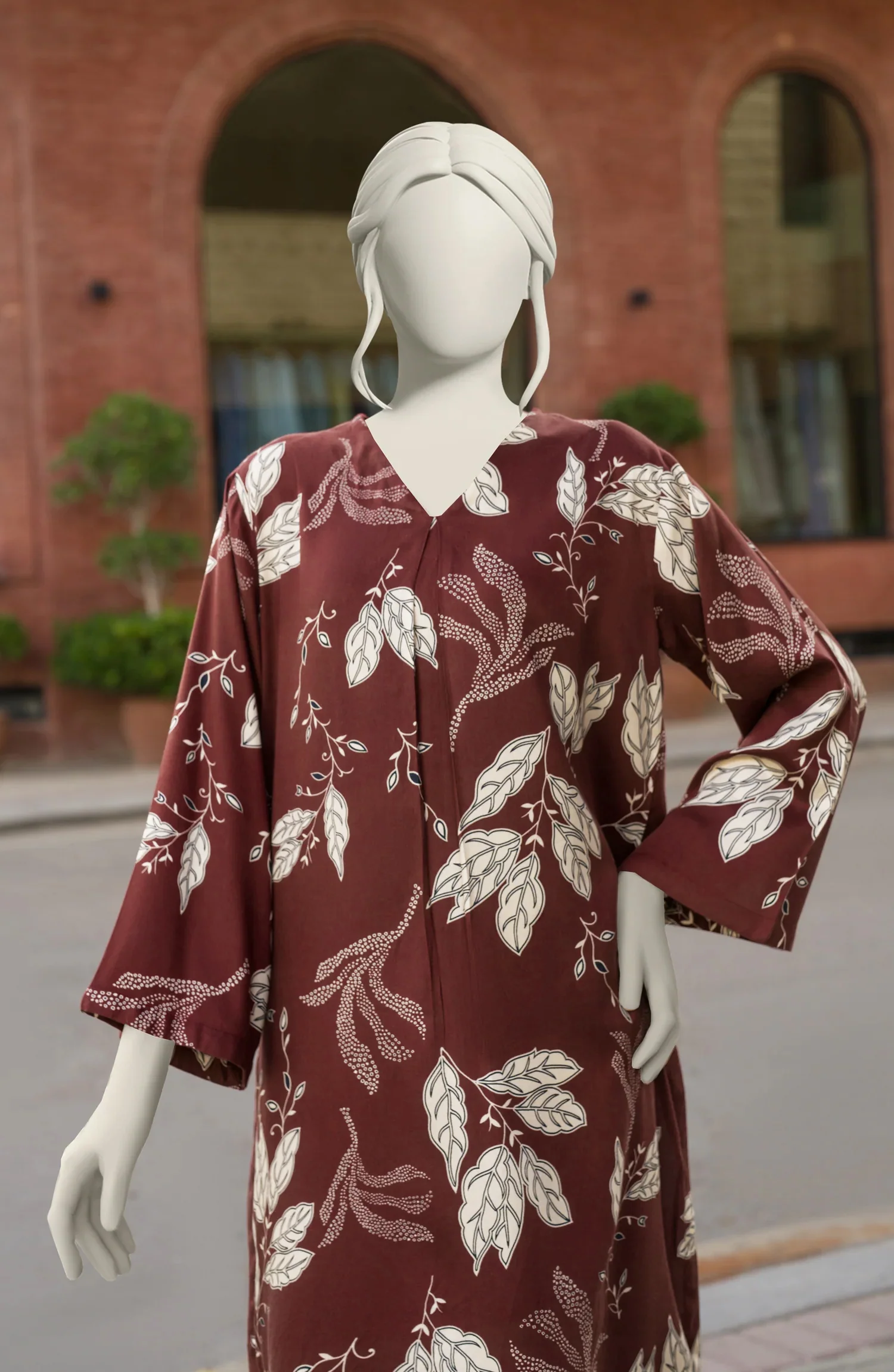 PRINTED VISCOSE STITCHED 2 PIECE - Image 2