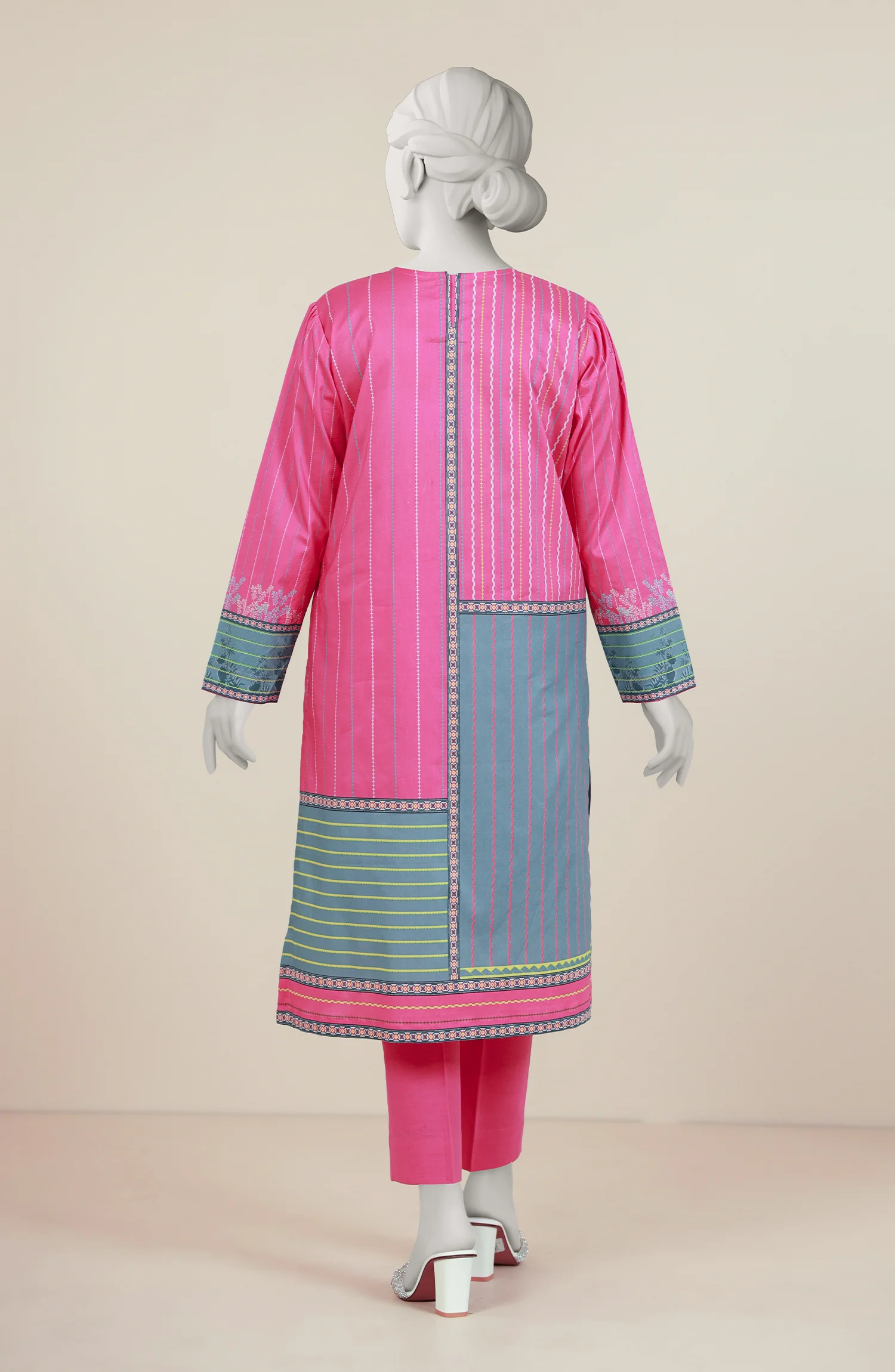PRINTED WOMEN STITCHED 1PC KURTI - Image 3