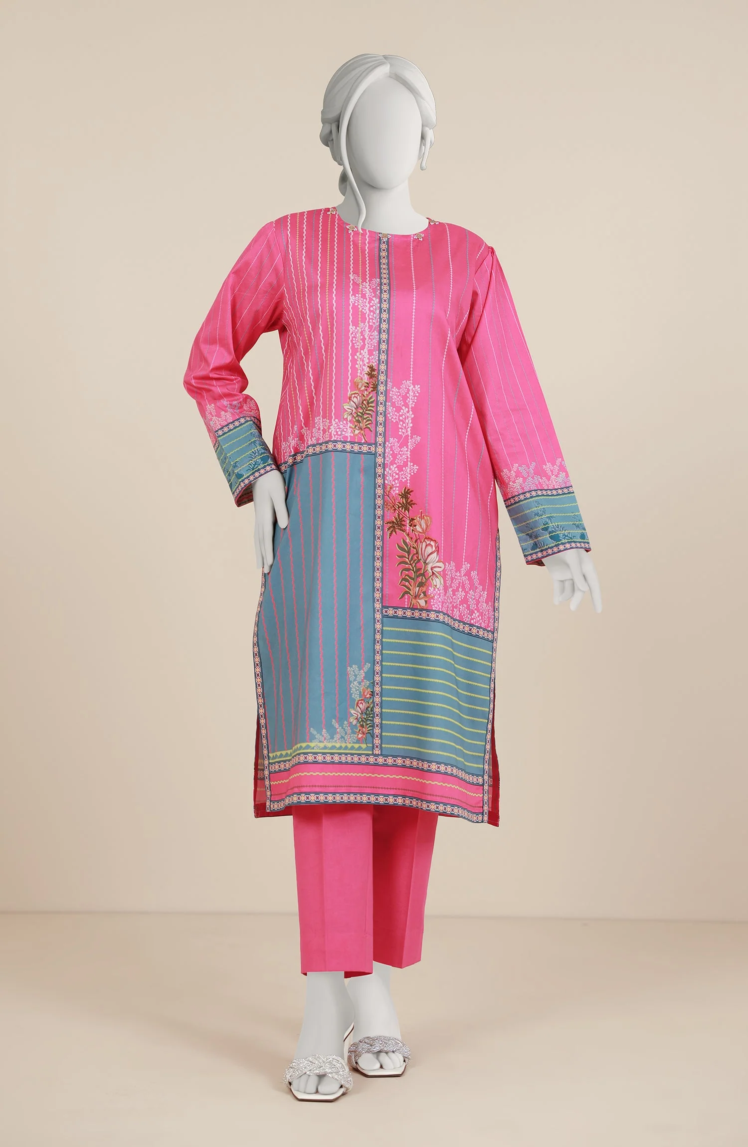 PRINTED WOMEN STITCHED 1PC KURTI - Image 5