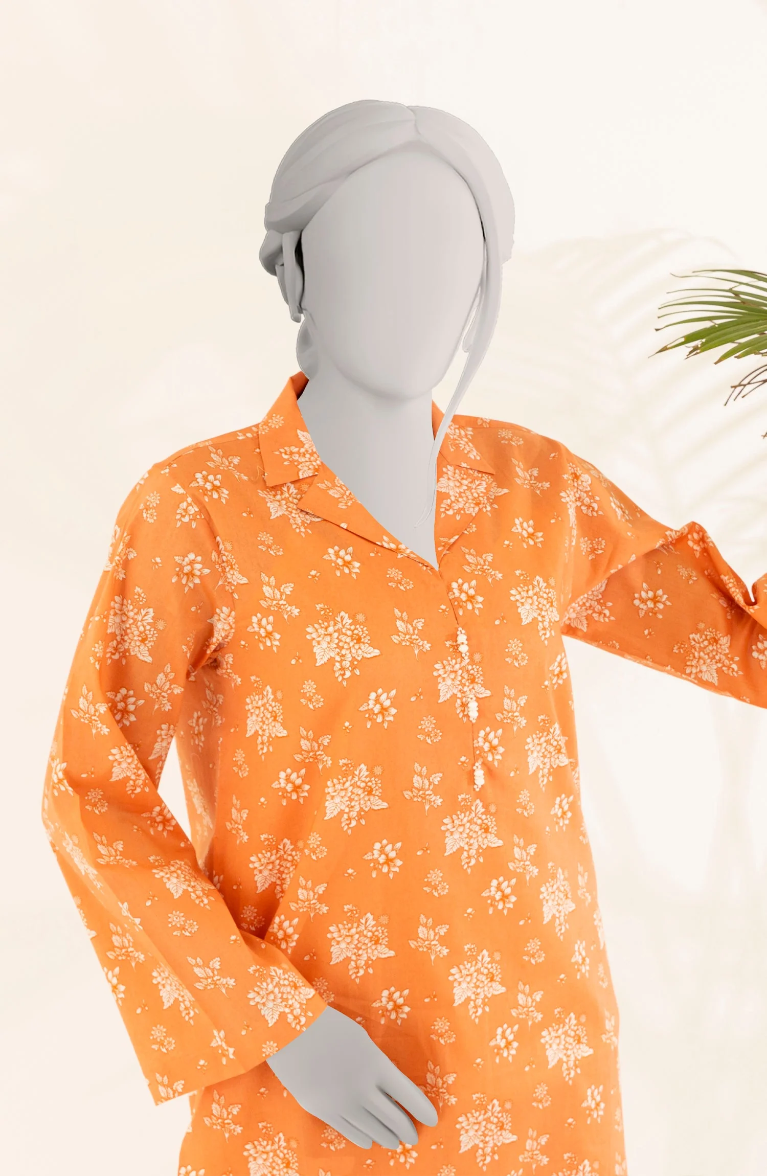PRINTED WOMEN STITCHED 2PC SUIT - Image 2