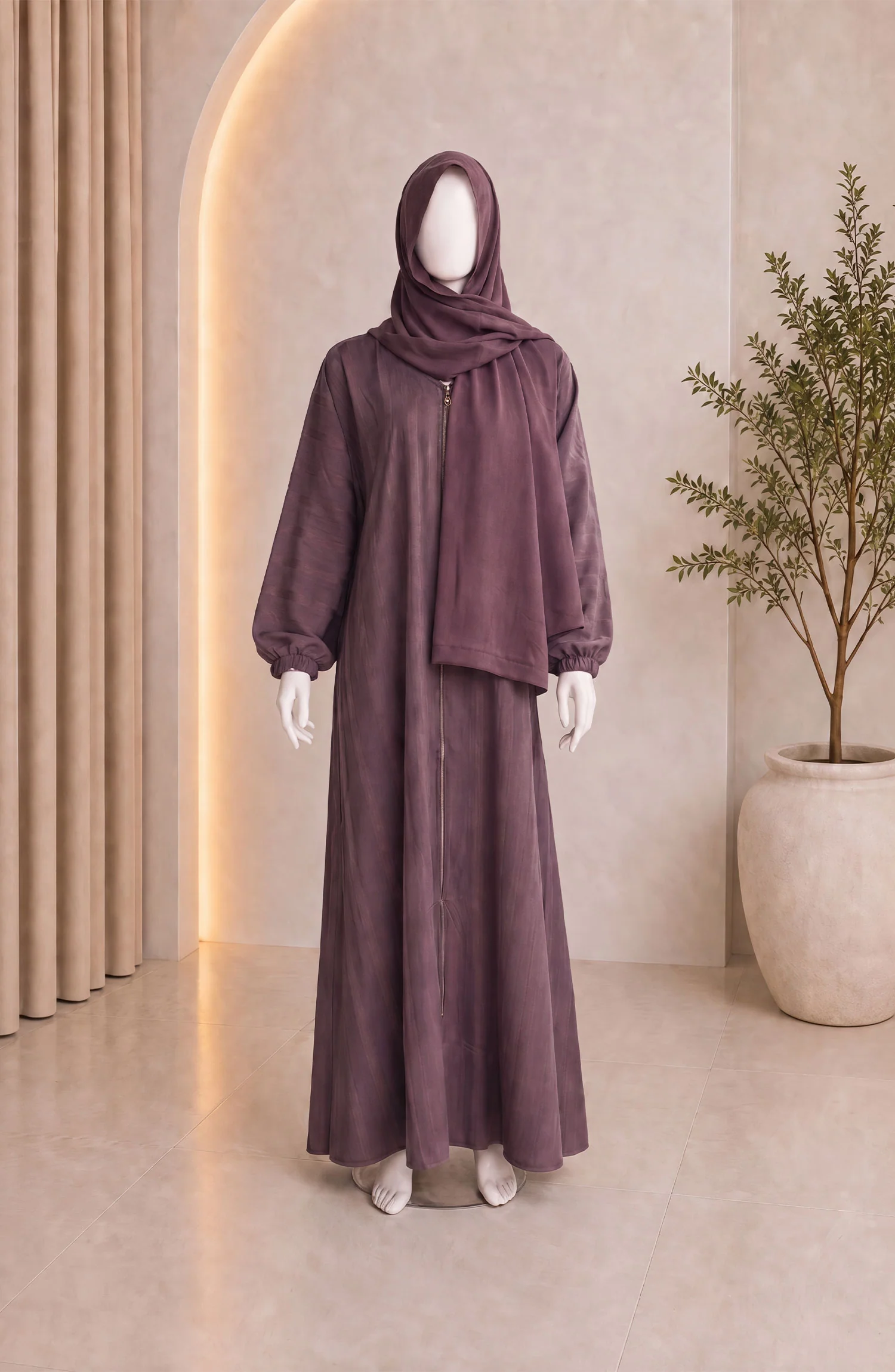 PURPLE ABAYA