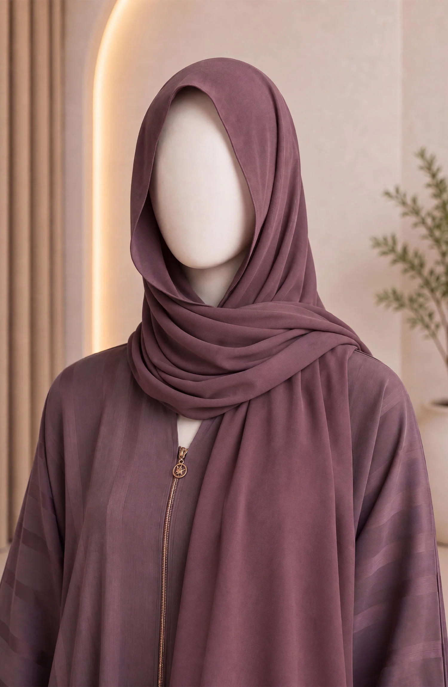 PURPLE ABAYA - Image 2