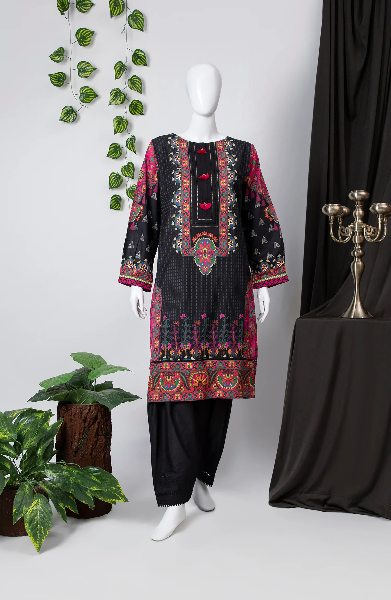 SHALIMAR 1PC STITCHED KURTI - Image 2