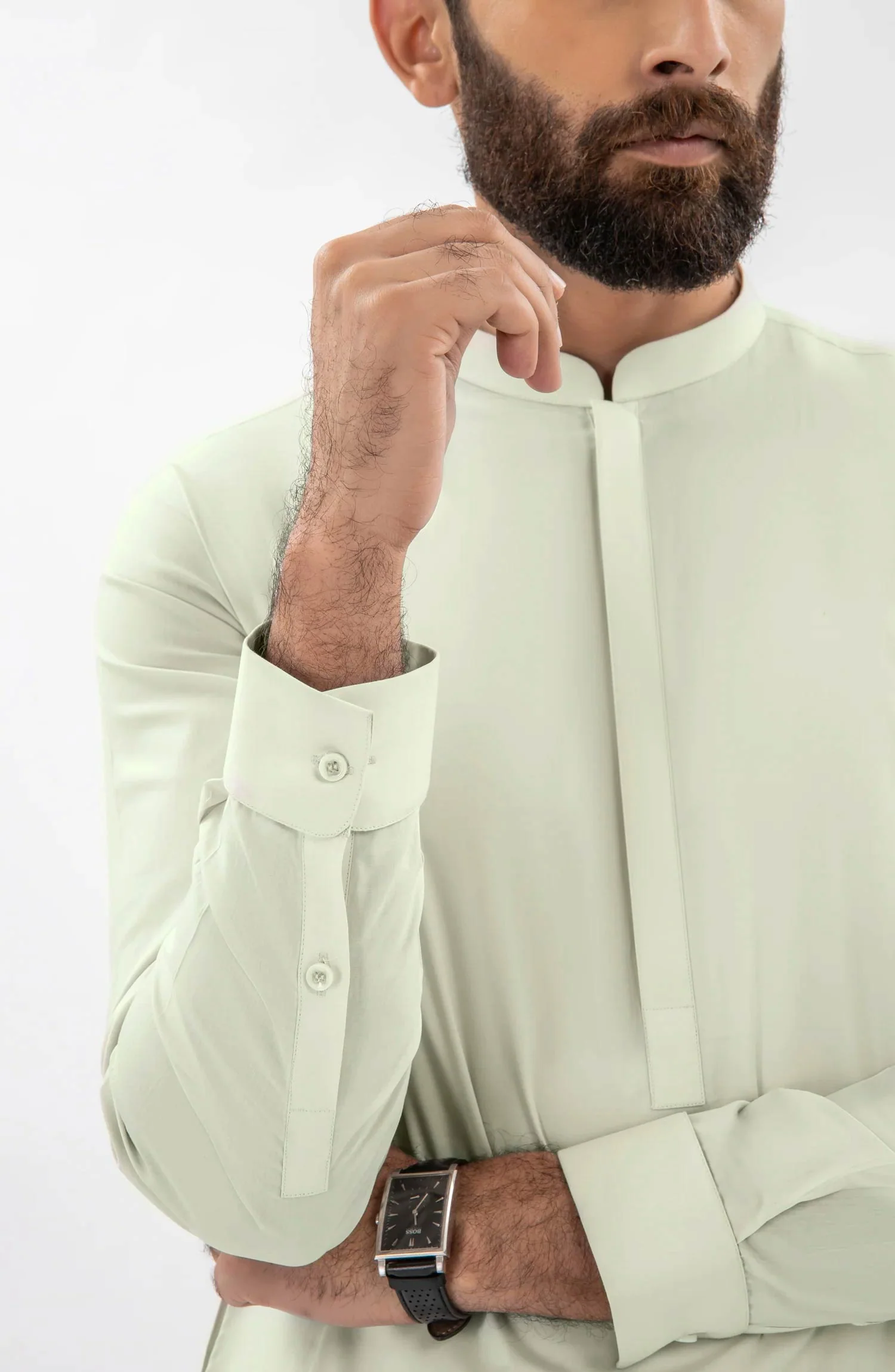 SOFT VANILLA 100% COTTON KAMEEZ SHALWAR - Image 4