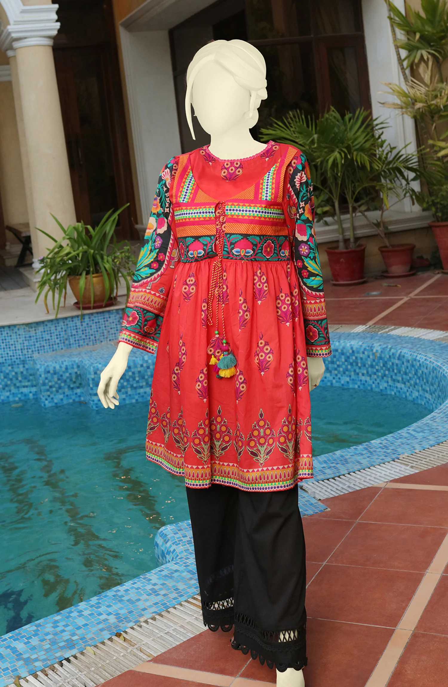 SUMMER'22 HOPSCOTCH BASIC LAWN DIGITAL PRINTED SHIRTS 1PC UNSTITCHED