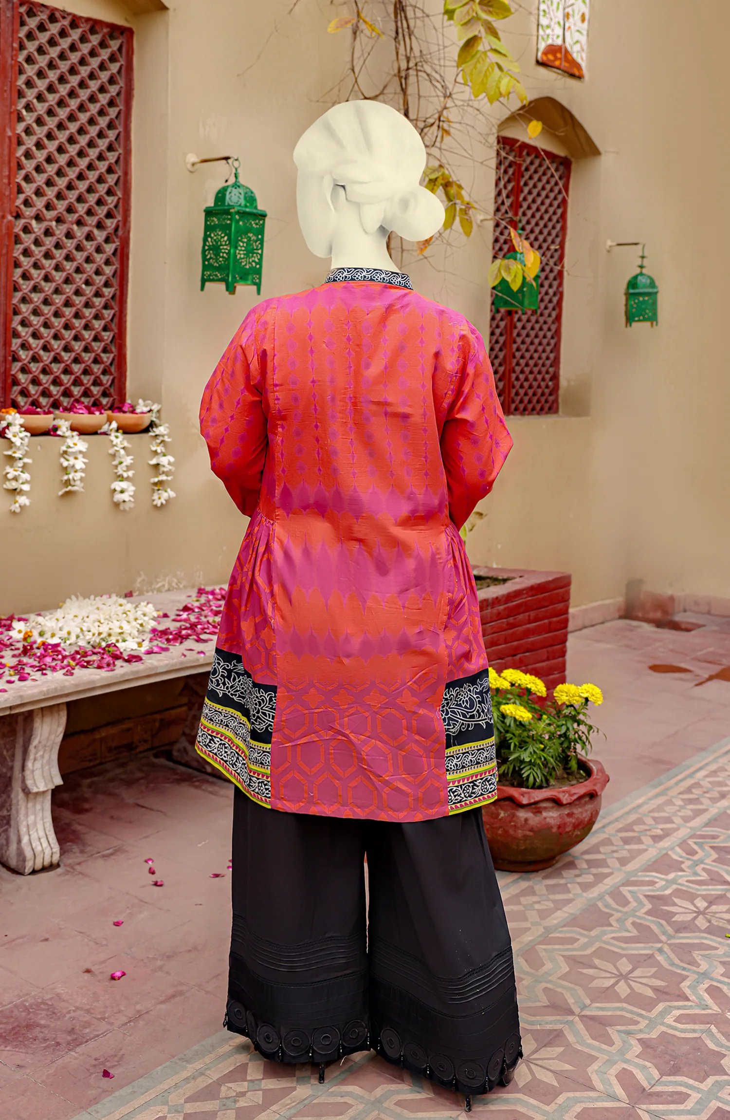 SUMMER'22 LEHRIYA 1PC STITCHED KURTI - Image 2