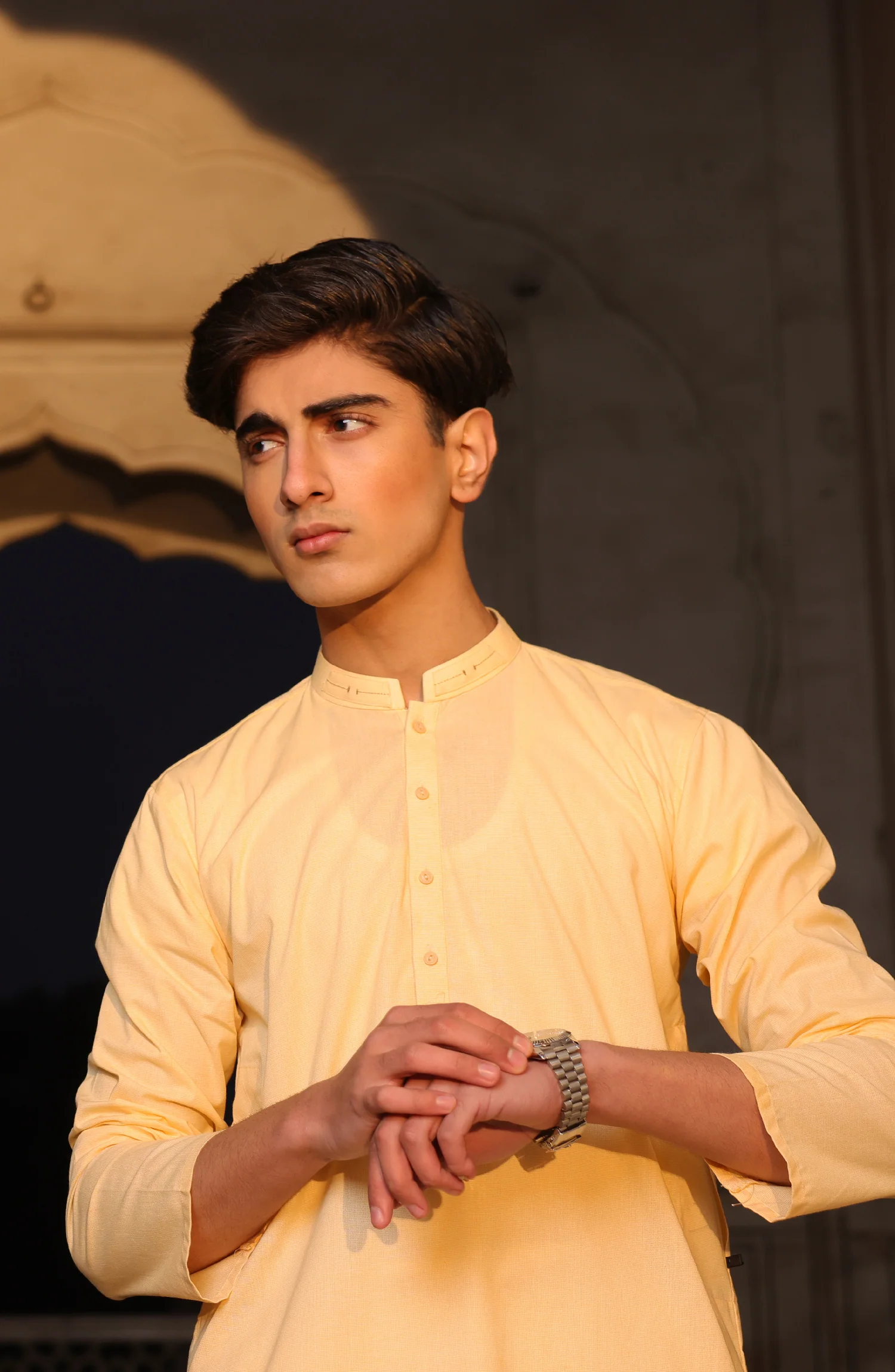 SUMMER'22 TEENS STYLING KURTA YELLOW - Image 2
