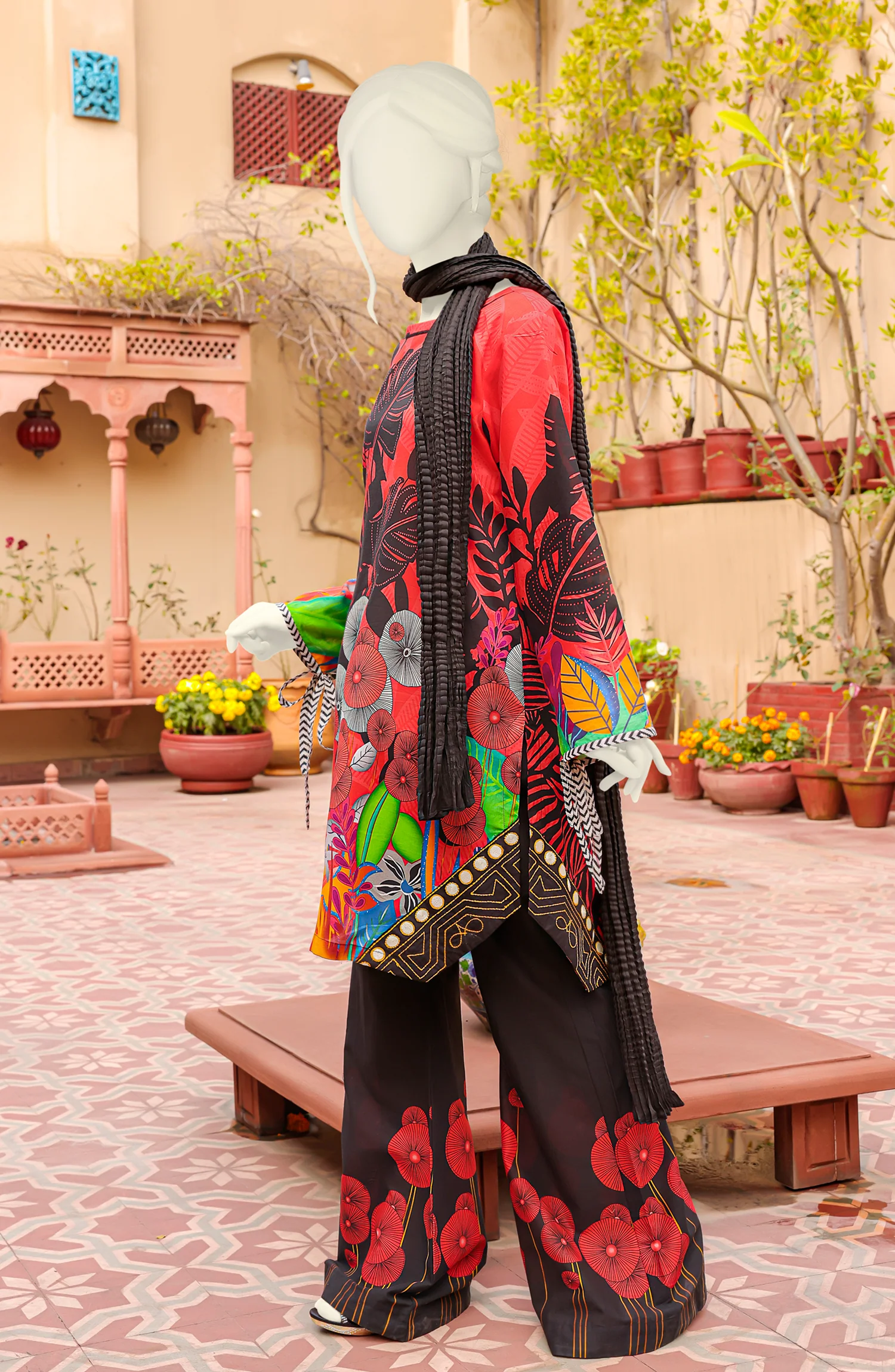 SUMMER'22 TREASURE STITCHED 3PC SUIT - Image 3