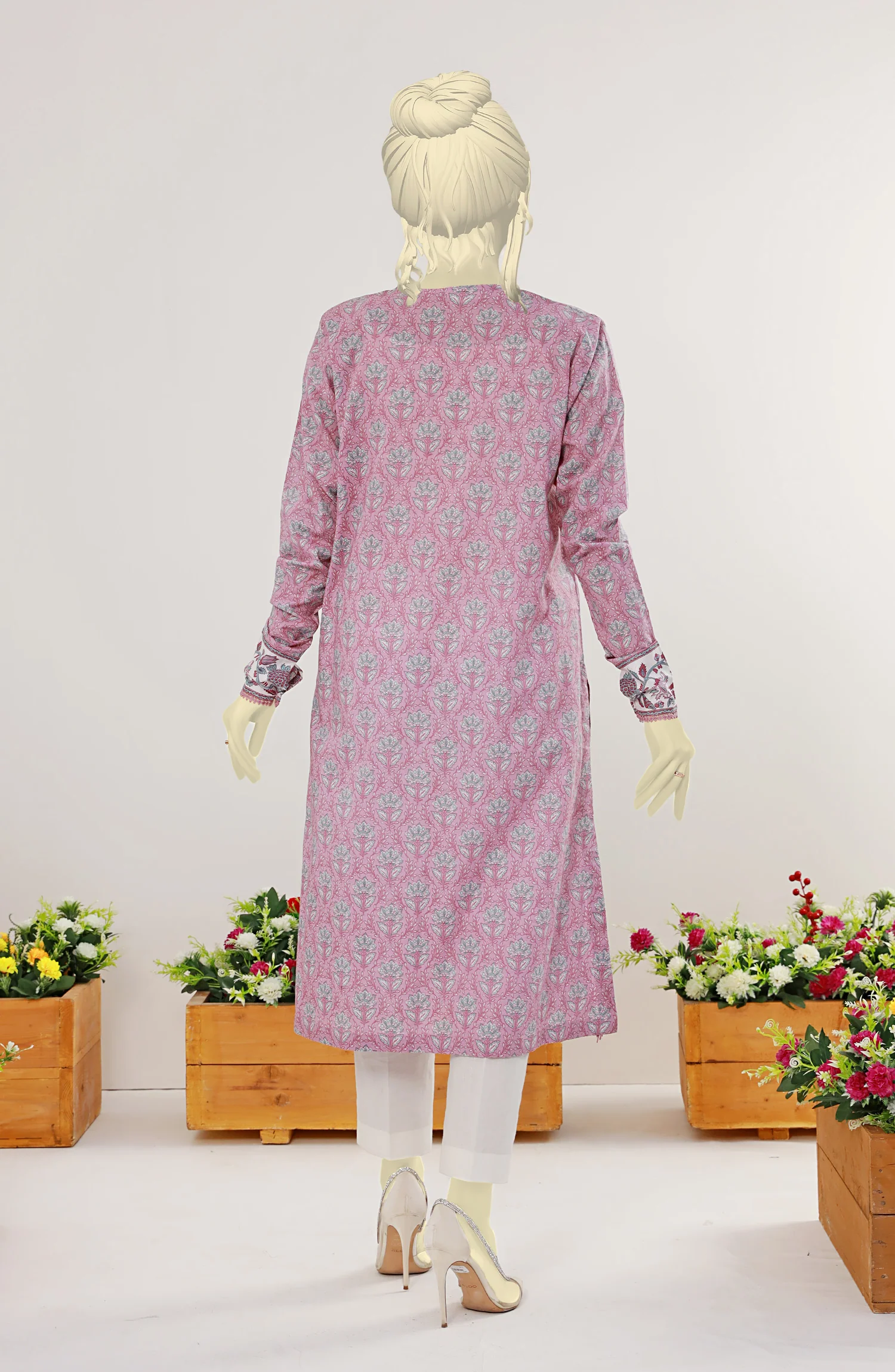 SUMMER'23 AFRA STITCHED 1PC KURTI - Image 2