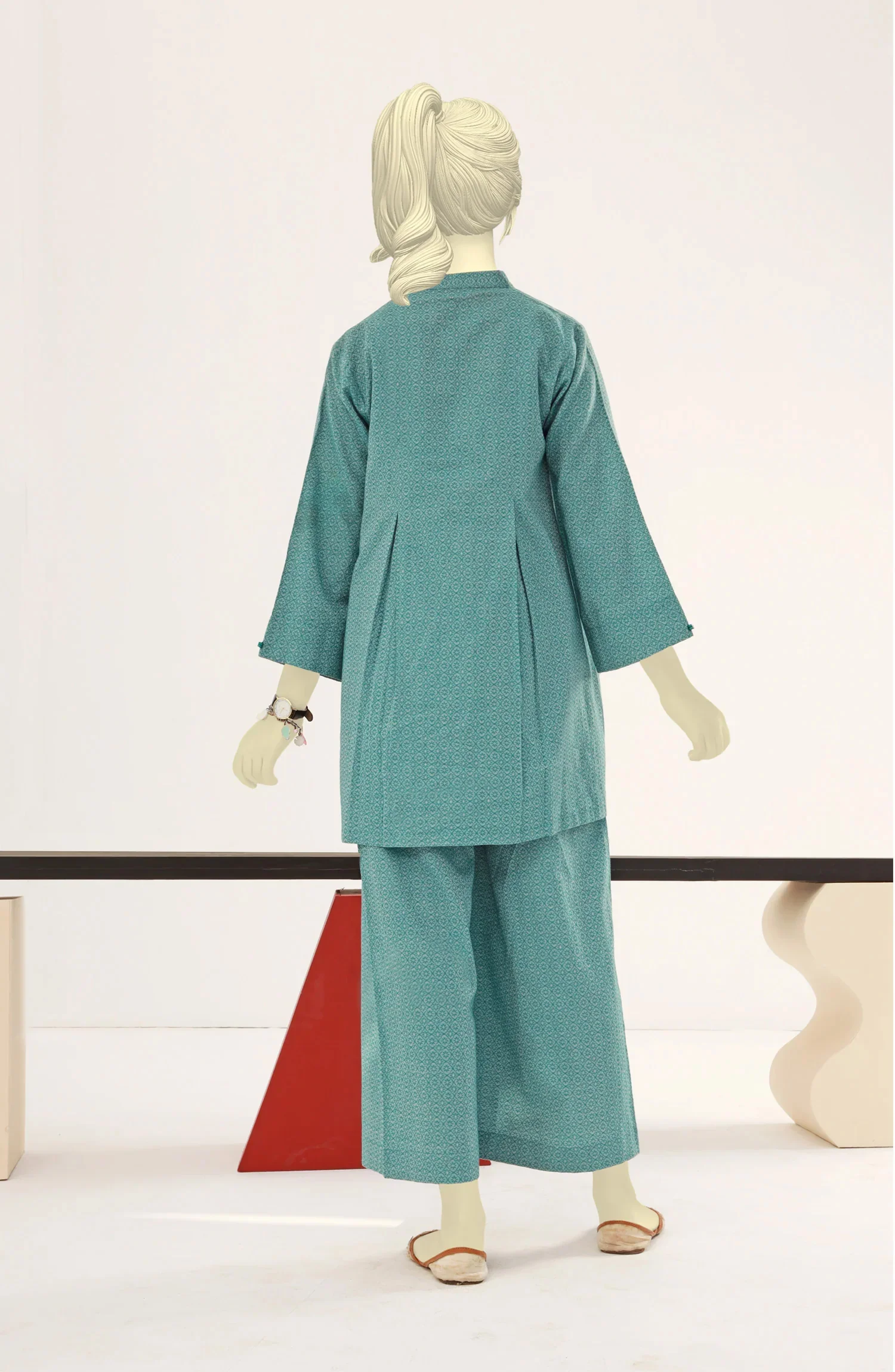 SUMMER'23 AZTEC 2PC STITCHED SUIT - Image 2