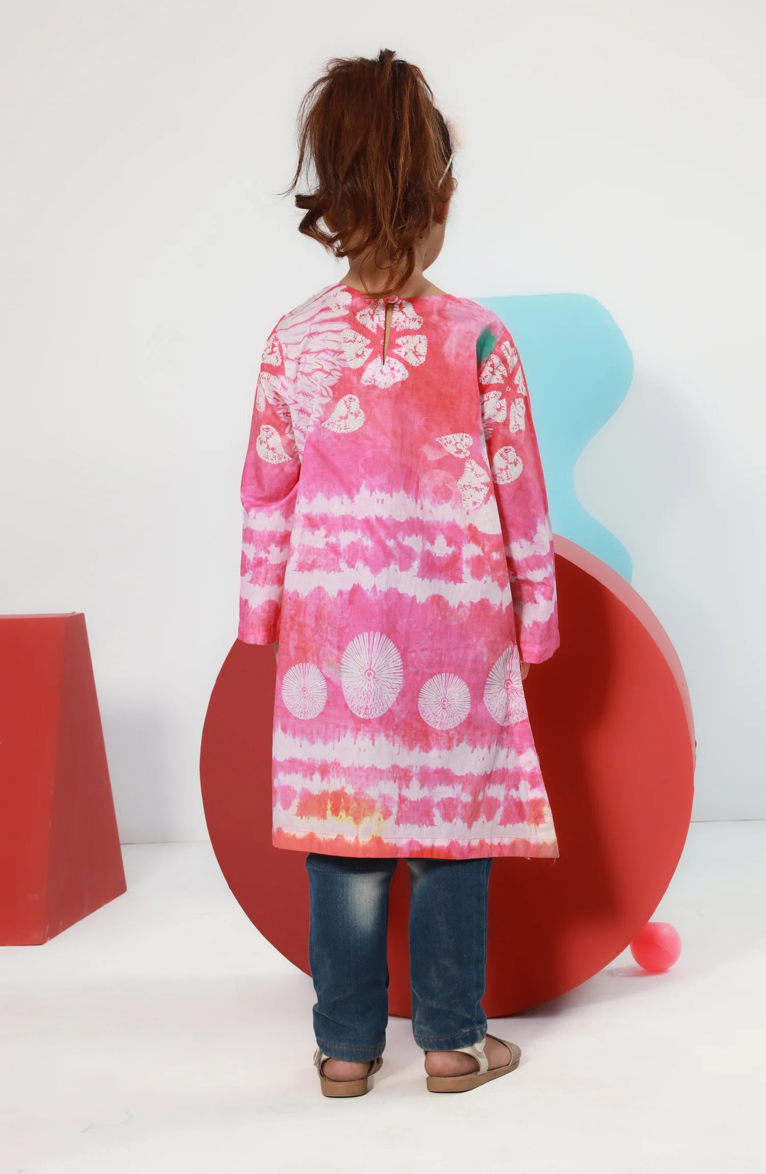 SUMMER'23 COUDS BURS 1PC STITCHED KURTI - Image 2