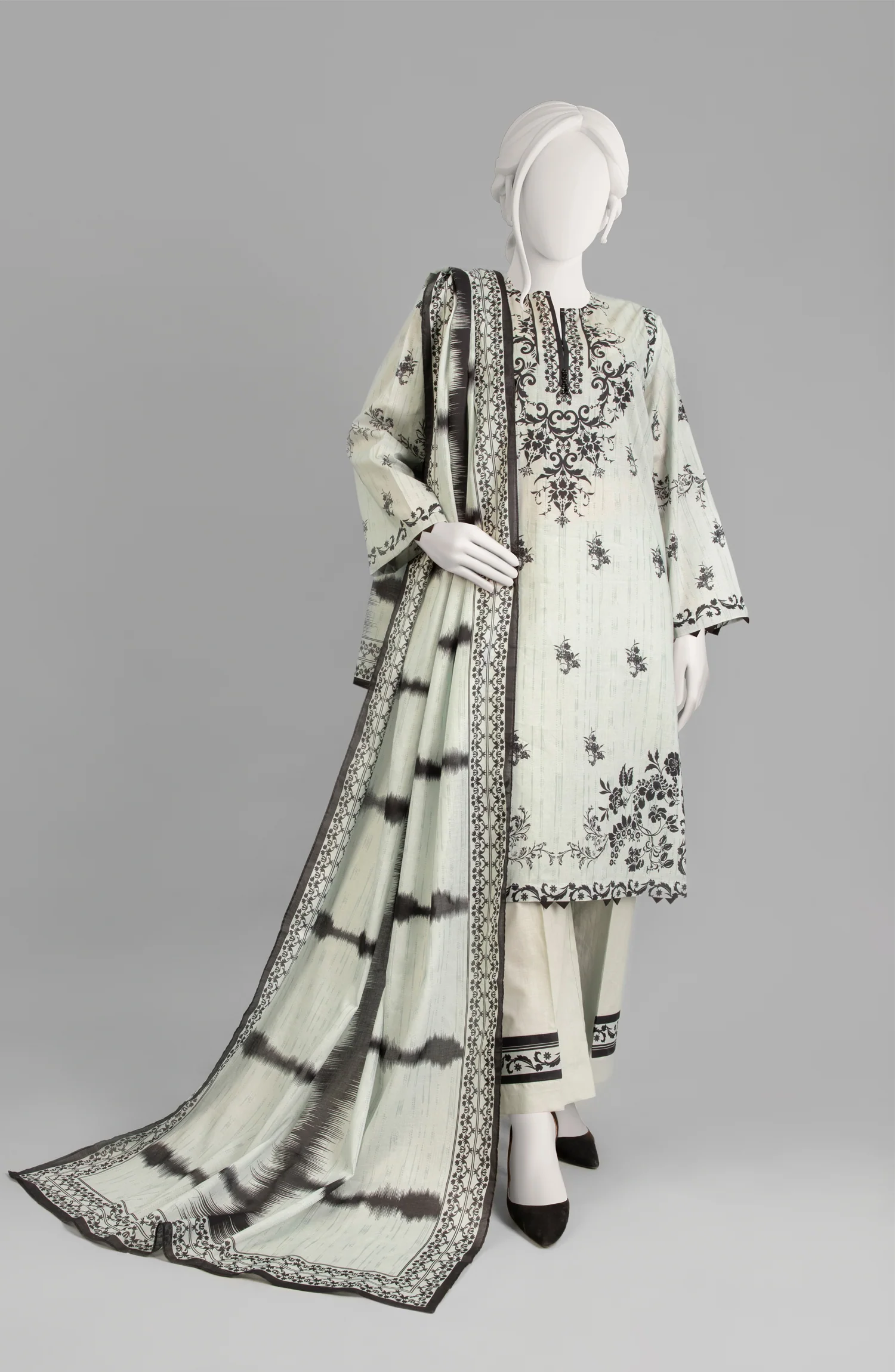 SUMMER'23 EDITION 2.0 LEYA PRINTED LAWN 3PC UNSTITCHED