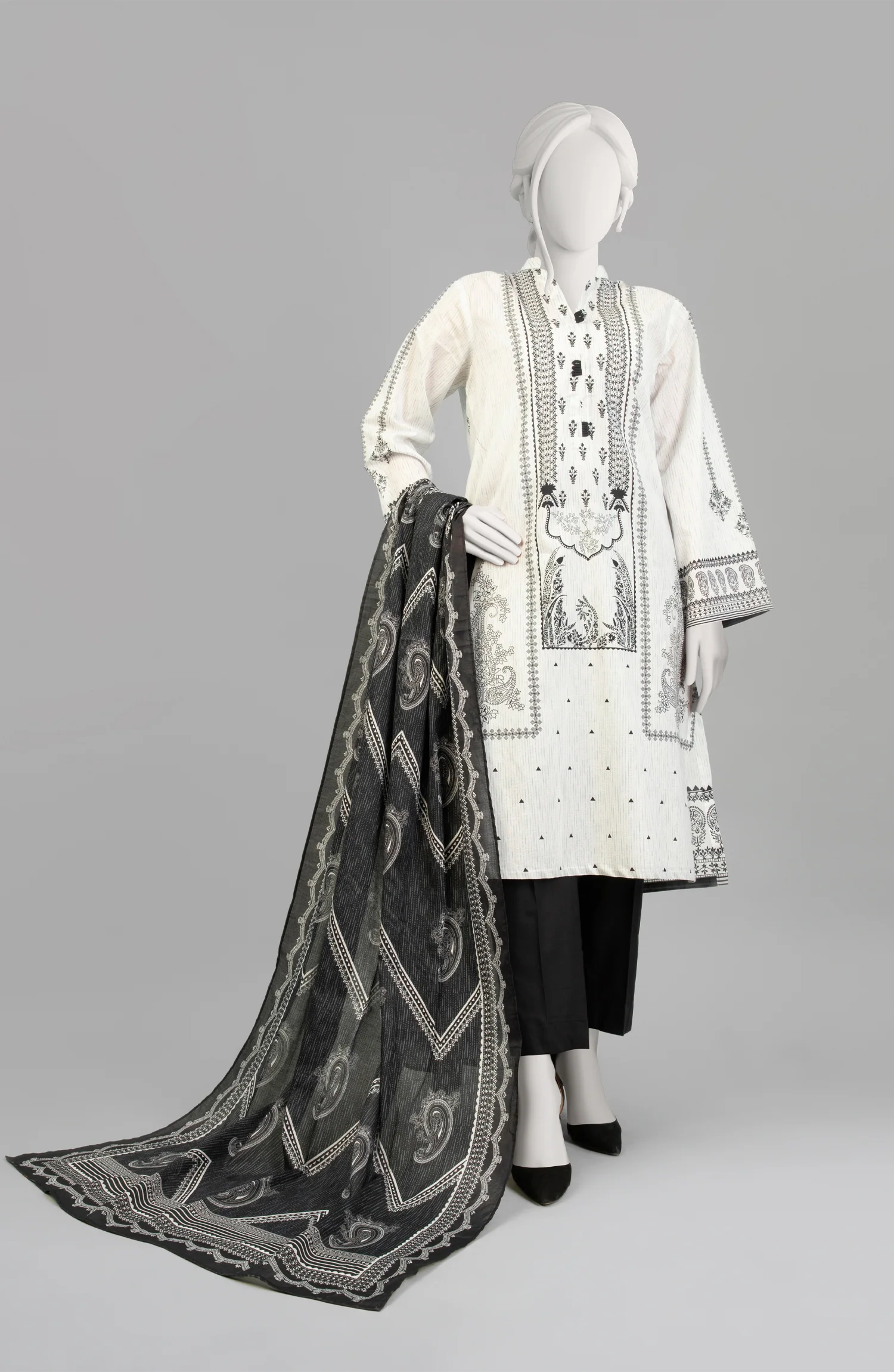 SUMMER'23 EDITION 2.0 MUSHQ PRINTED LAWN 3PC UNSTITCHED